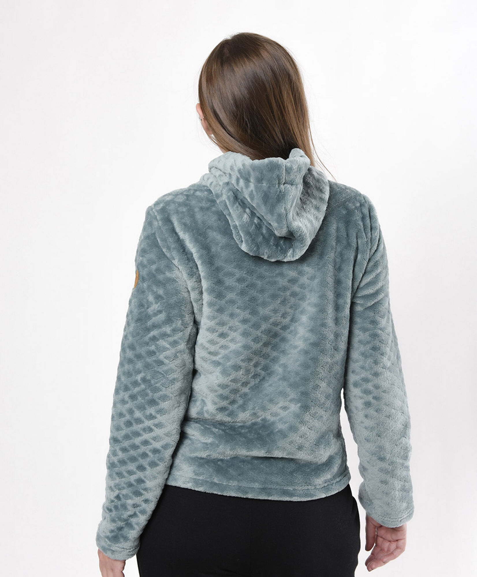 Polerón deportivo mujer plush texturas Polerón deportivo mujer plush texturas