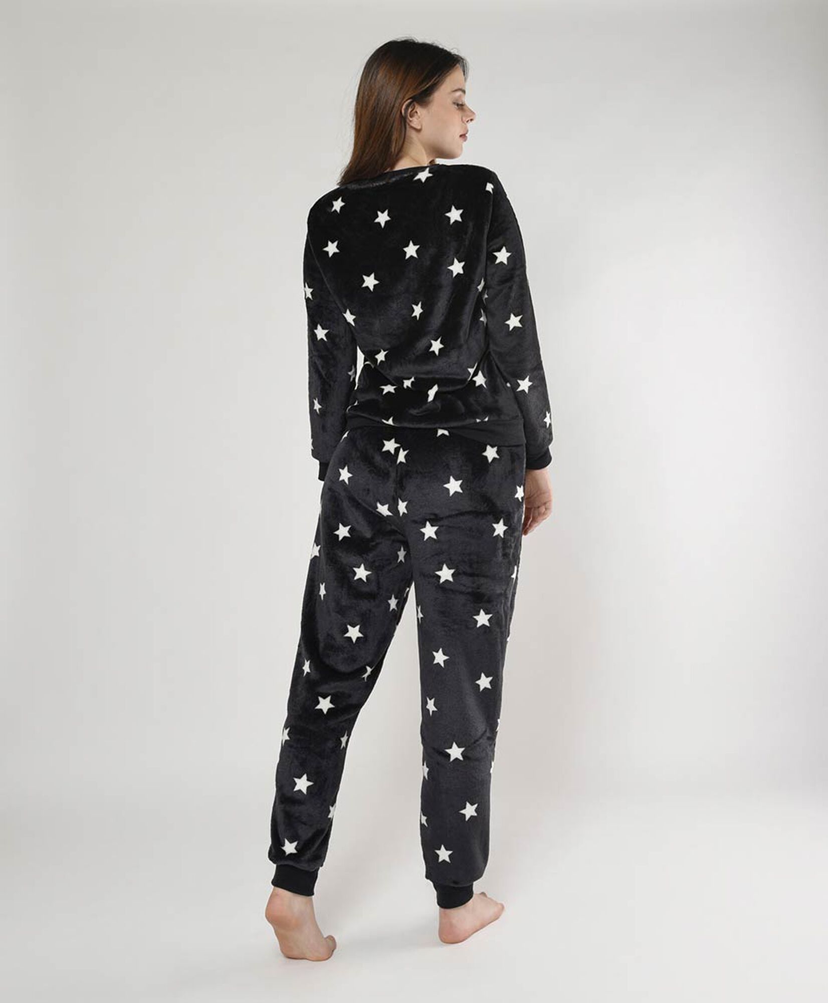 Pijama mujer plush estrellas 2 piezas Pijama mujer plush estrellas 2 piezas