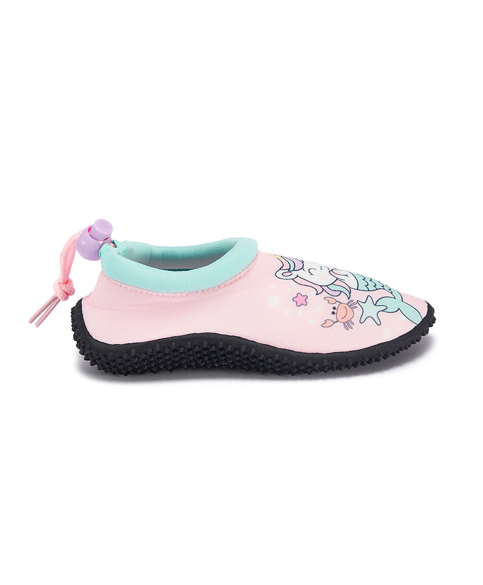 Zapato de agua infantil sirena