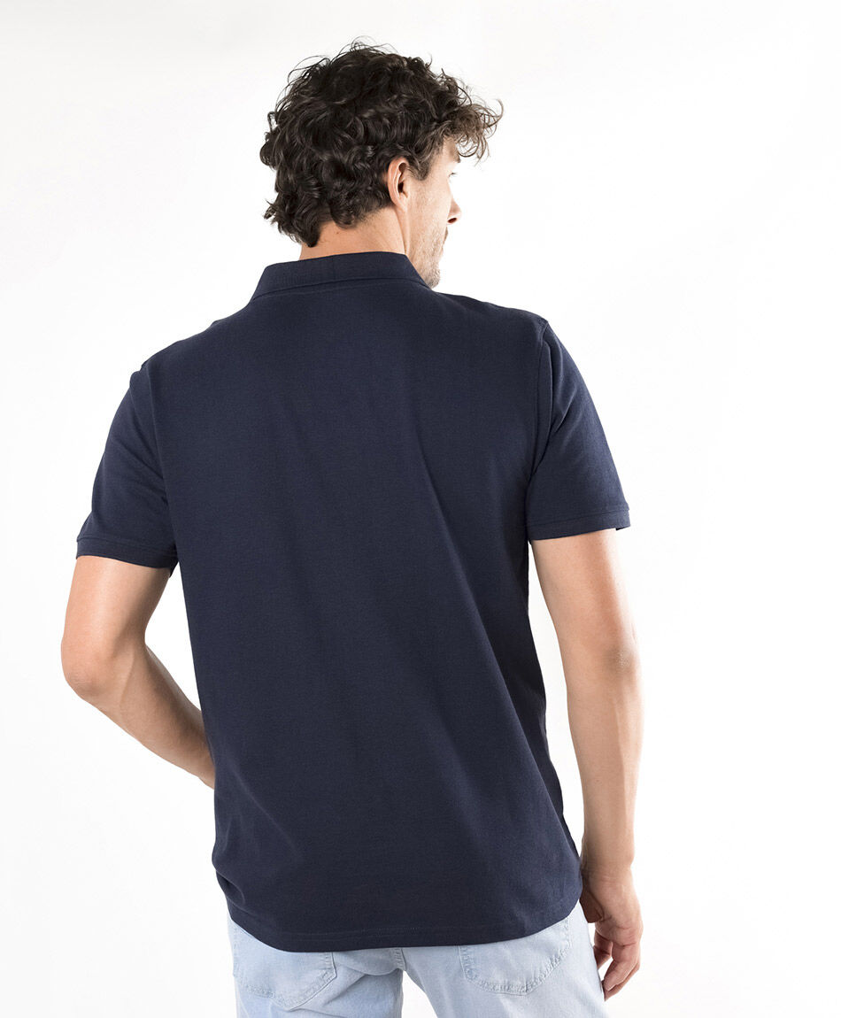 Polera hombre st racing cuello piqu&eacute;