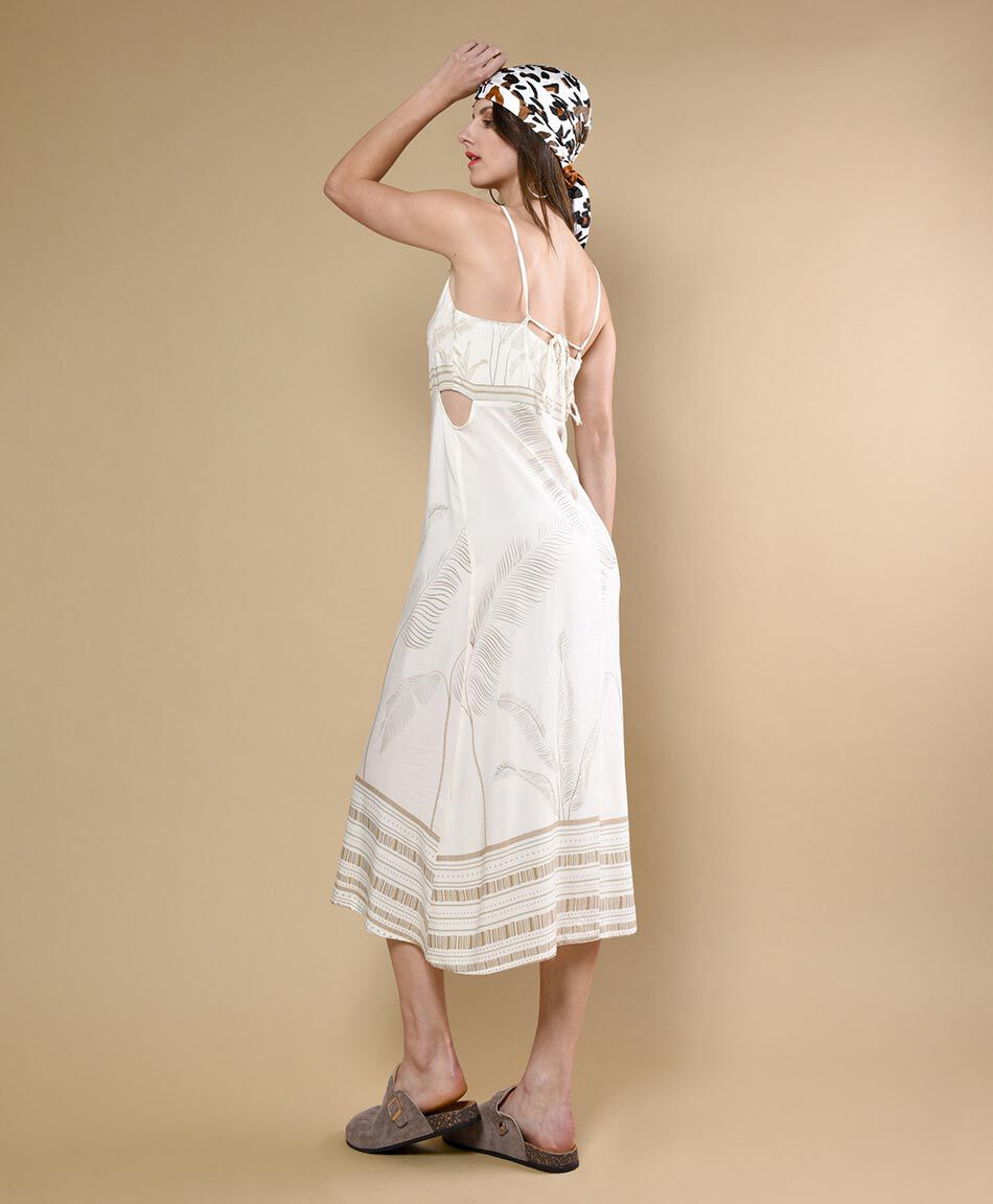 Vestido midi tirantes