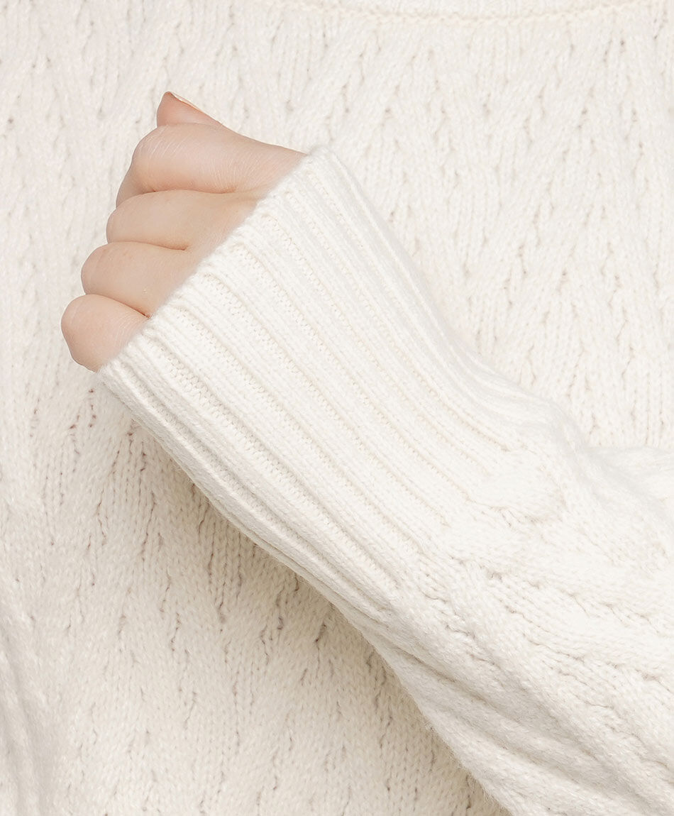 Sweater mujer white