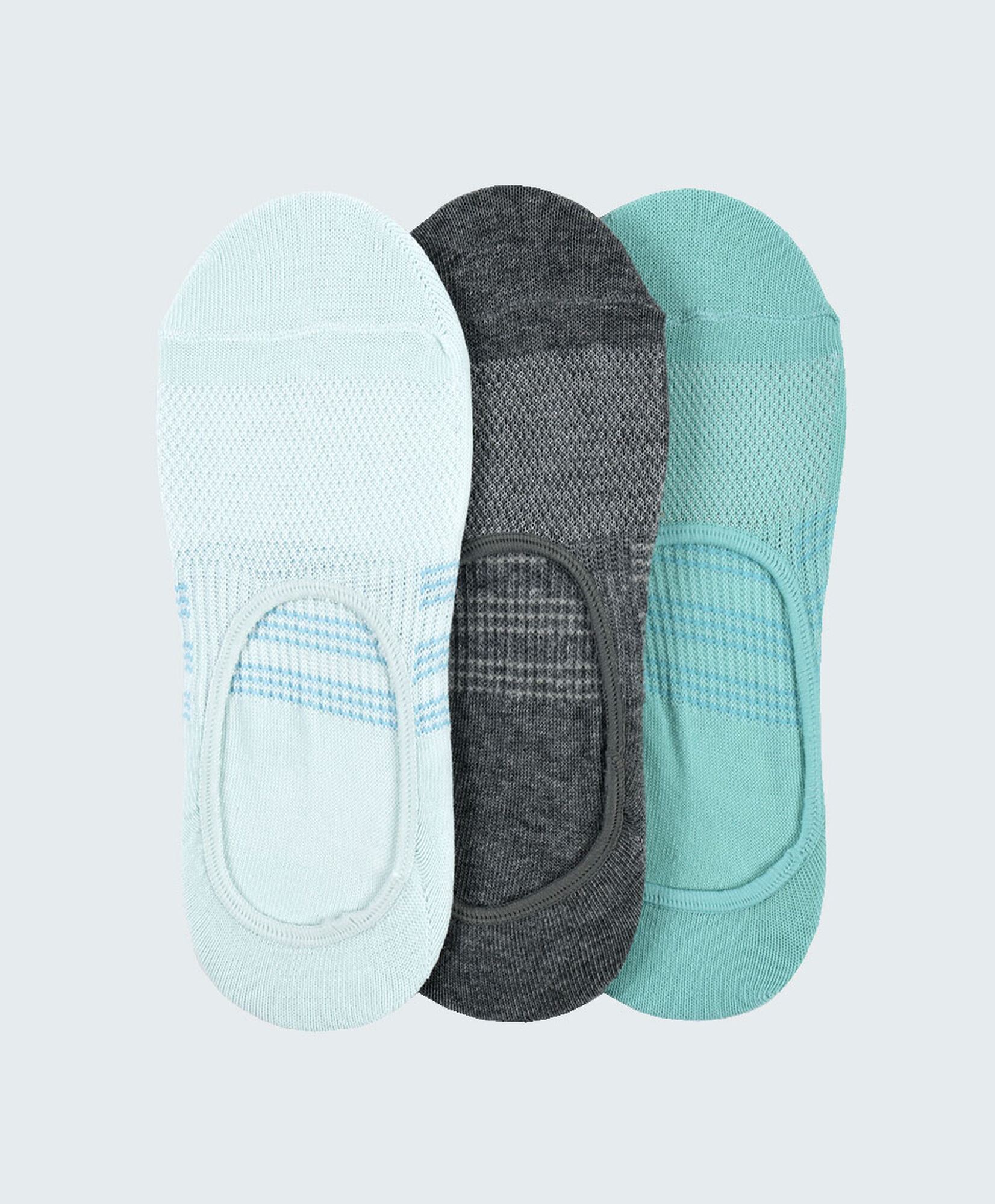 Pack 3 calcetines mujer malla invisibles Pack 3 calcetines mujer malla invisibles