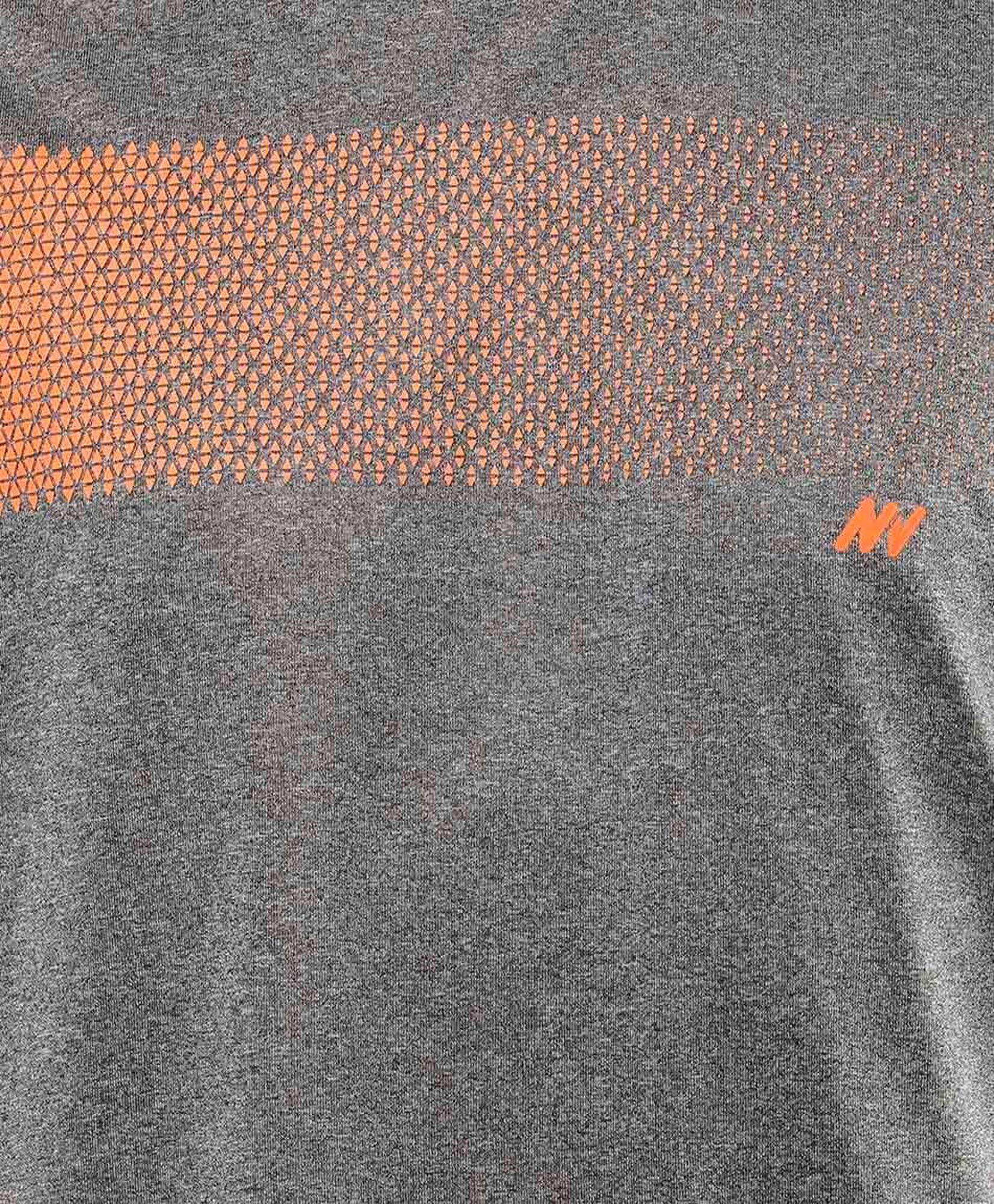 Polera deportiva hombre melange Polera deportiva hombre melange