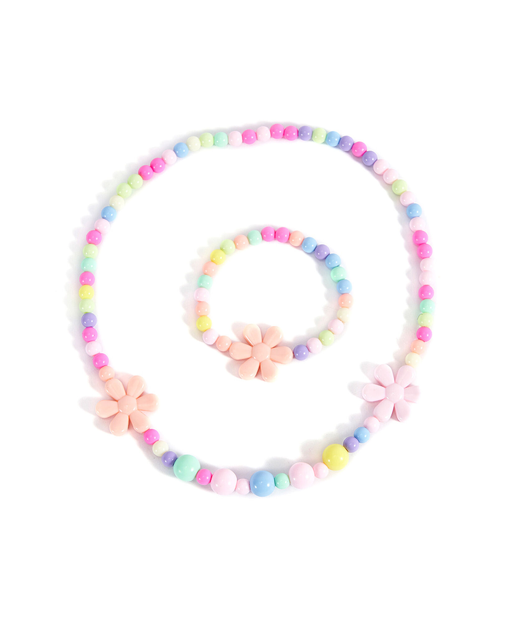 Set collar + pulsera infantil mostacillas Set collar + pulsera infantil mostacillas