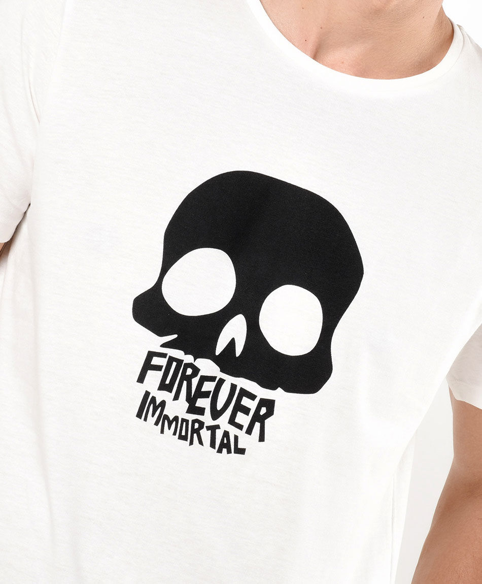 Polera hombre estampado inmortal