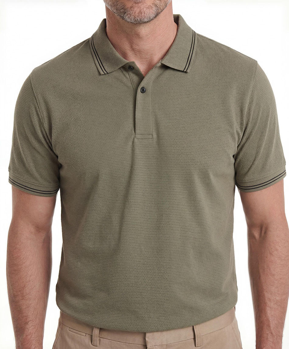 Polera hombre polo verde