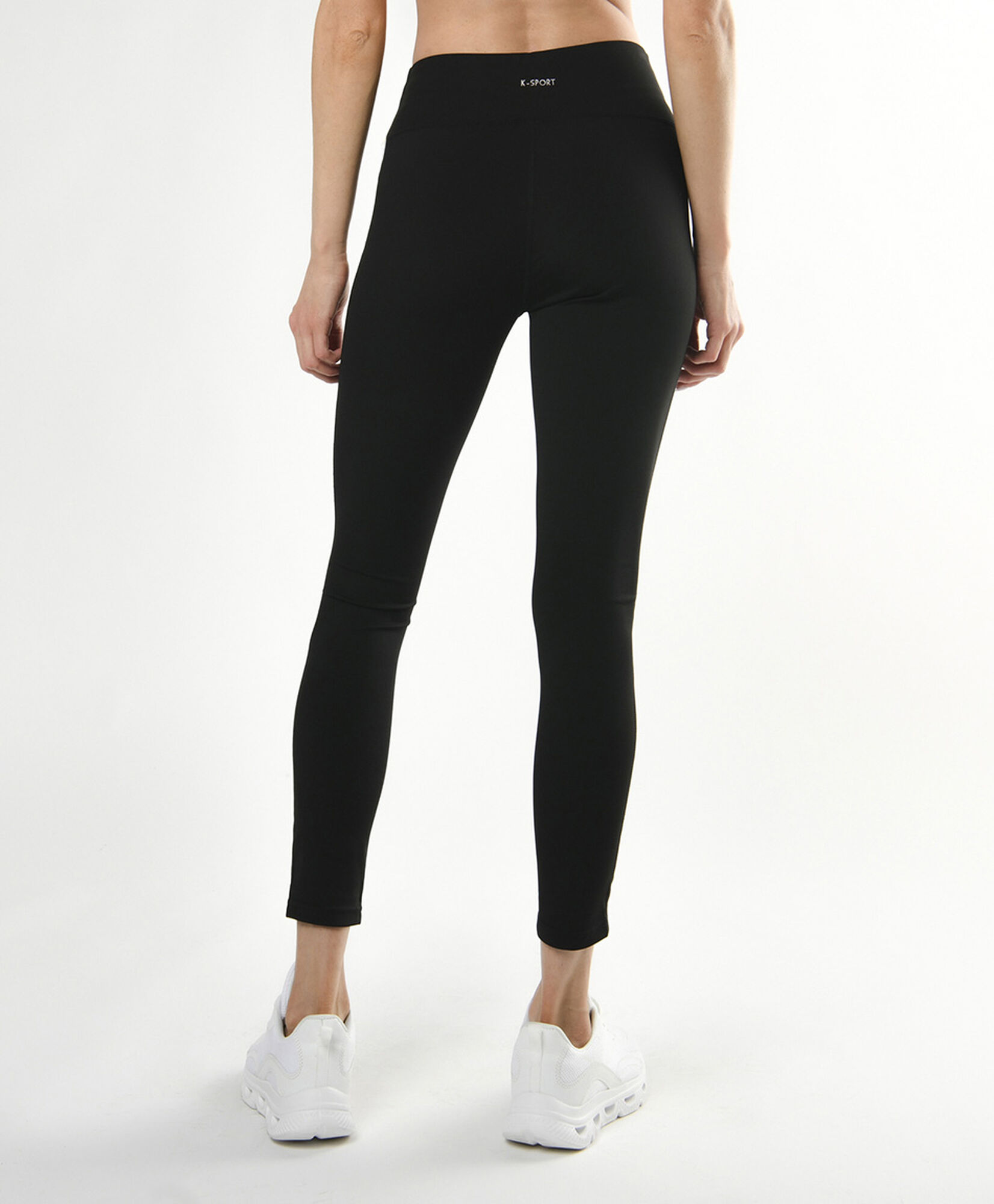 Calza mujer lisa tiro alto Calza mujer lisa tiro alto