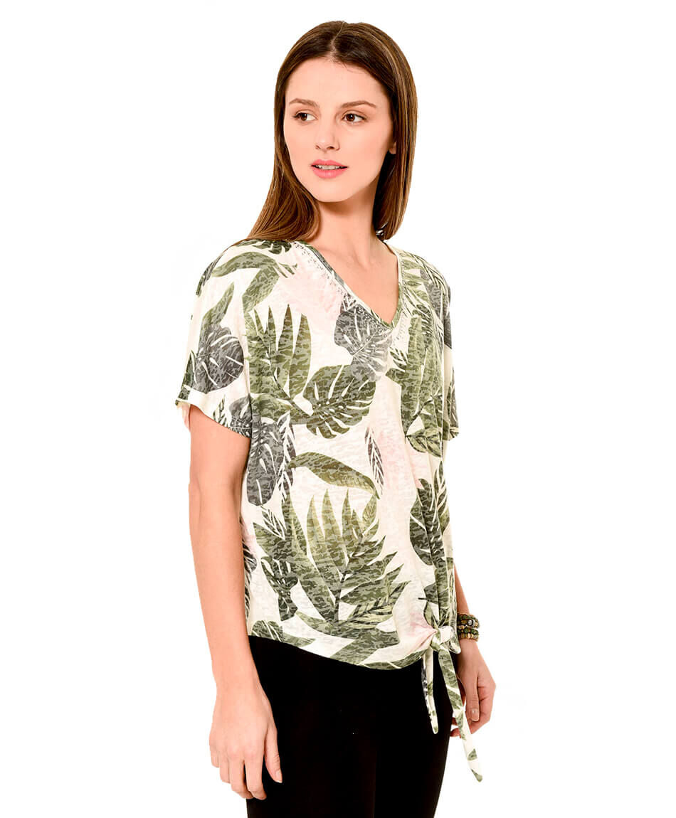 Polera tropical tachitas