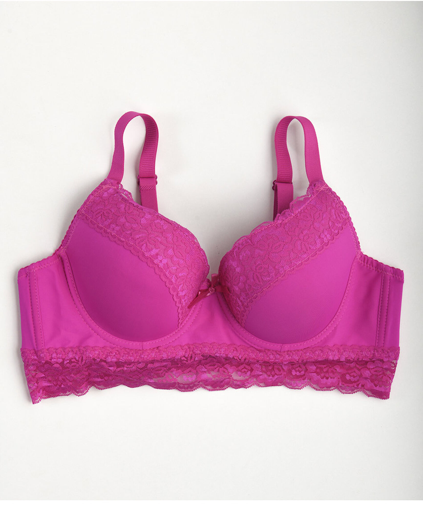 Sostén mujer encaje ancho push up Sostén mujer encaje ancho push up