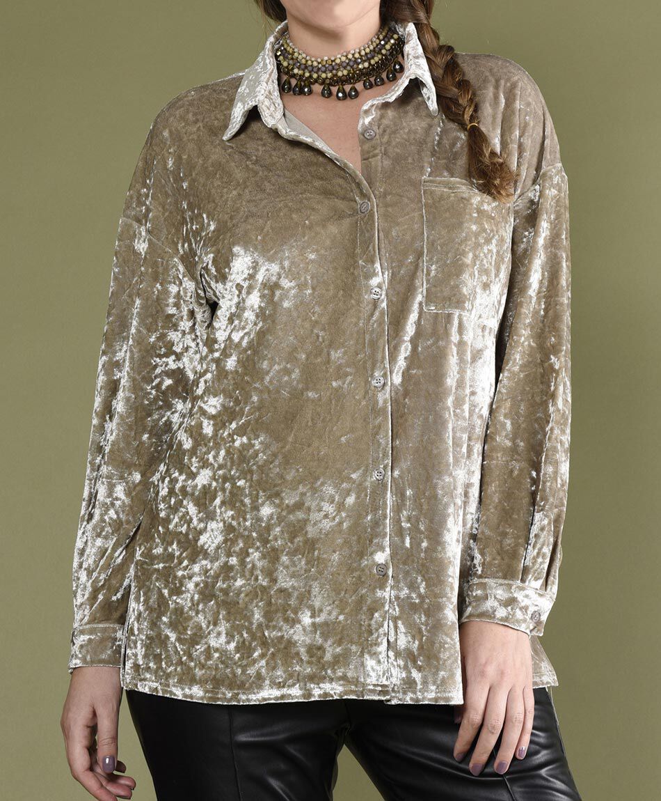 Blusa velvet