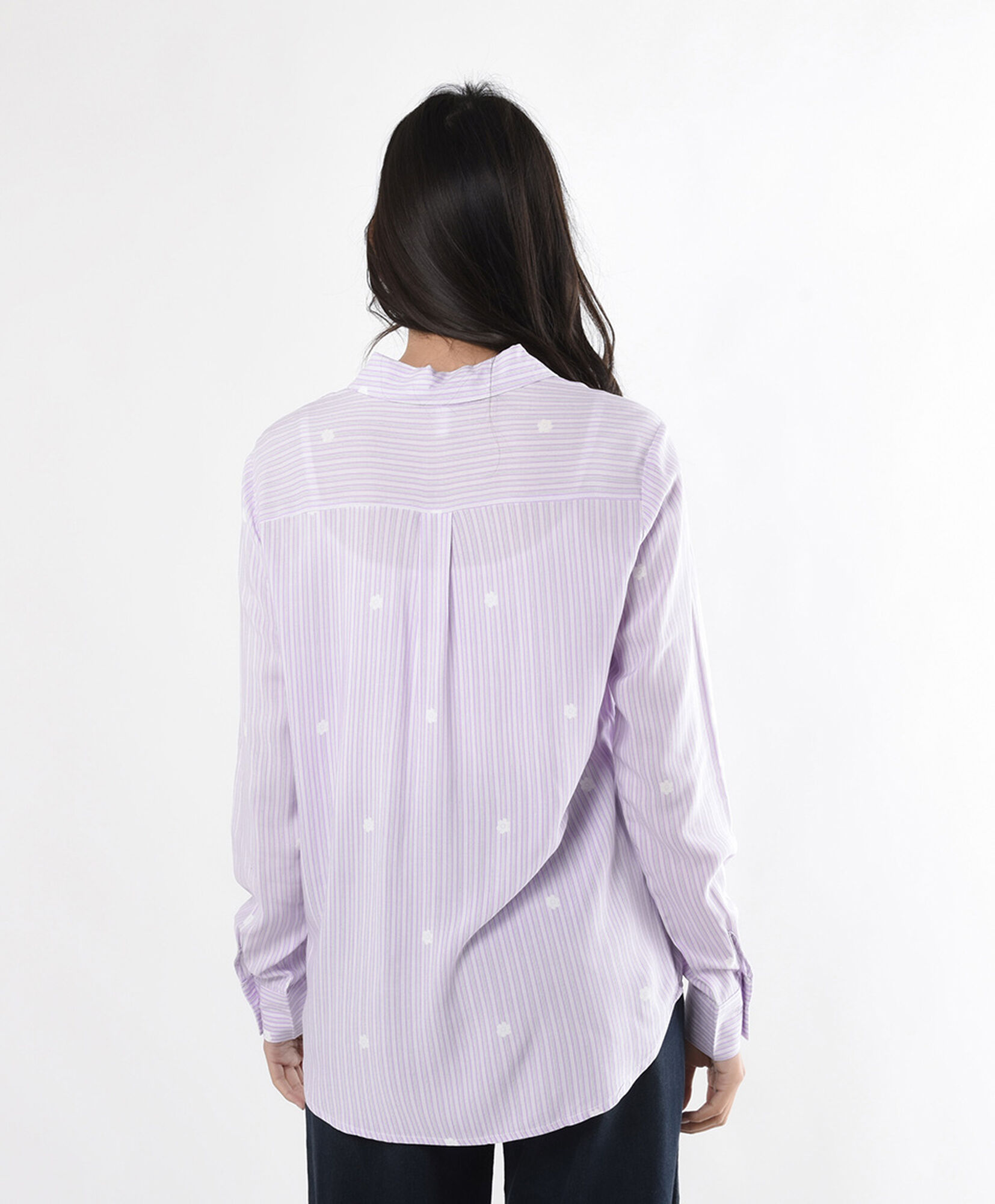 Blusa mujer líneas flores Blusa mujer líneas flores