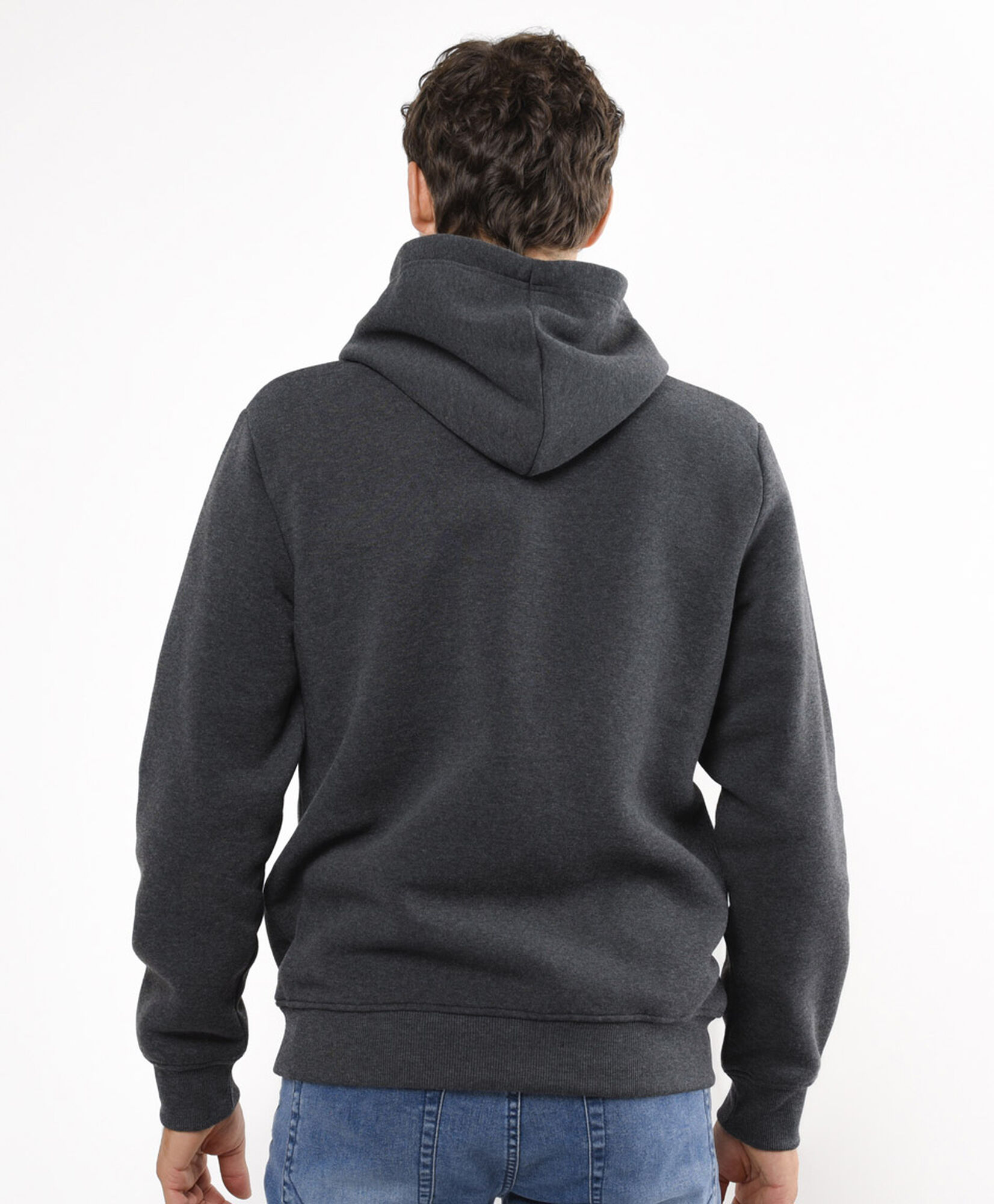 Polerón hombre liso capucha Polerón hombre liso capucha