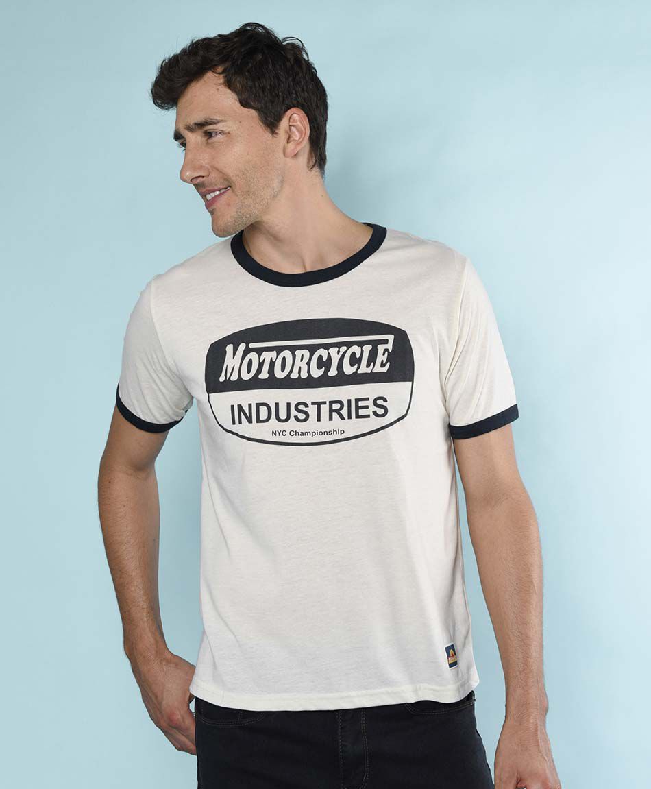Polera hombre manga corta