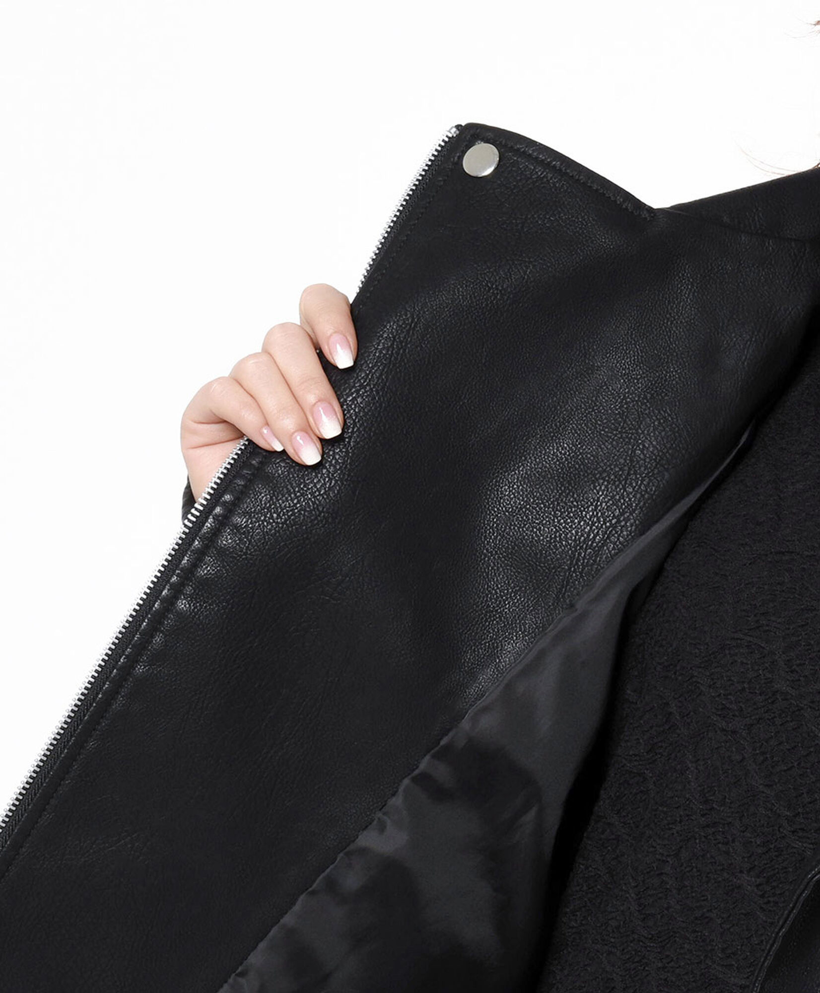 Chaqueta mujer biker acolchada Chaqueta mujer biker acolchada