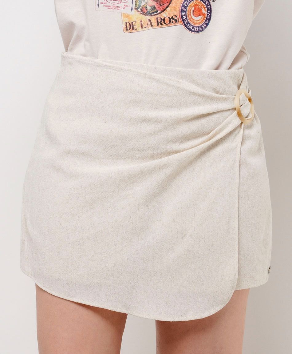 Short mujer cruzada argolla