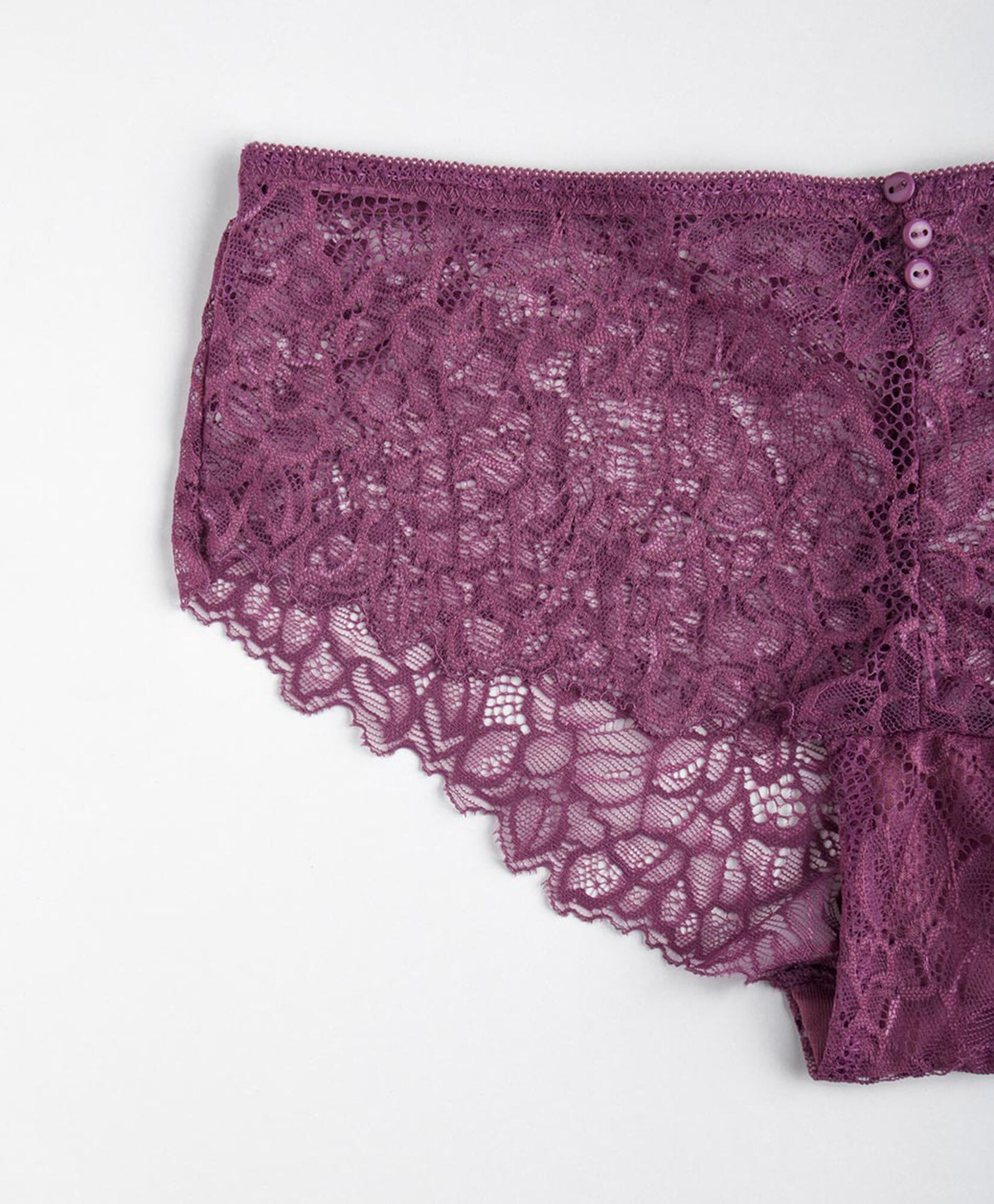 Pantaleta mujer encajes 3 botones Pantaleta mujer encajes 3 botones