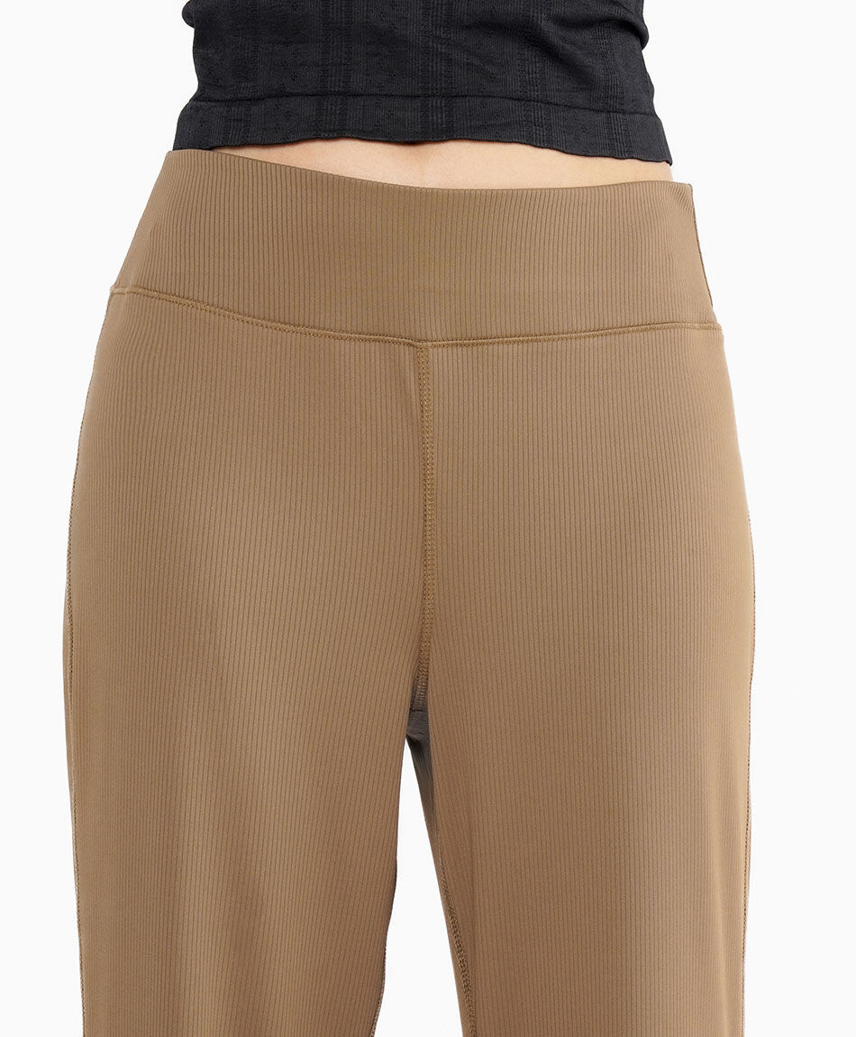 Pantal&oacute;n mujer acanalado