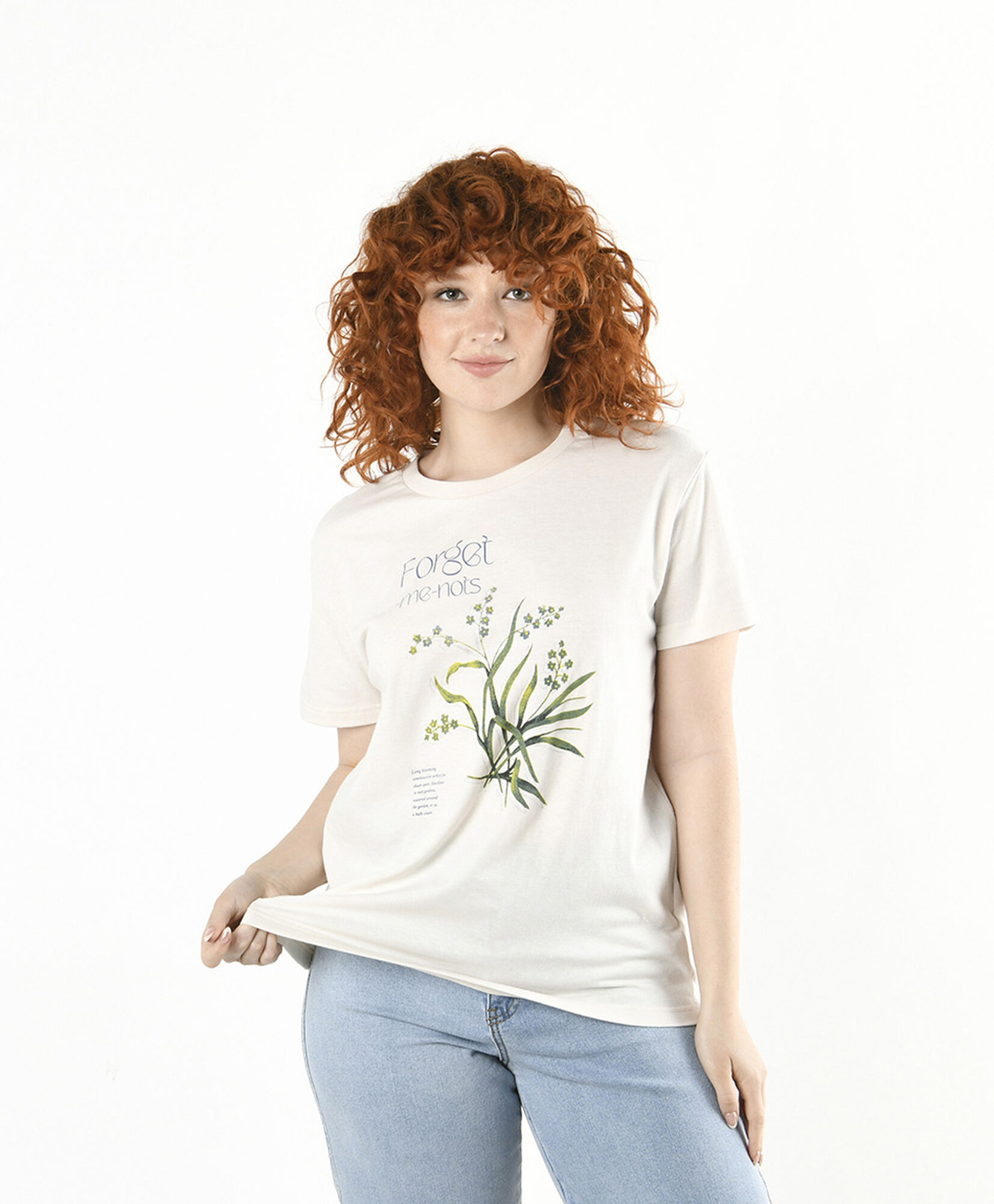 Polera estampado florcitas Polera estampado florcitas