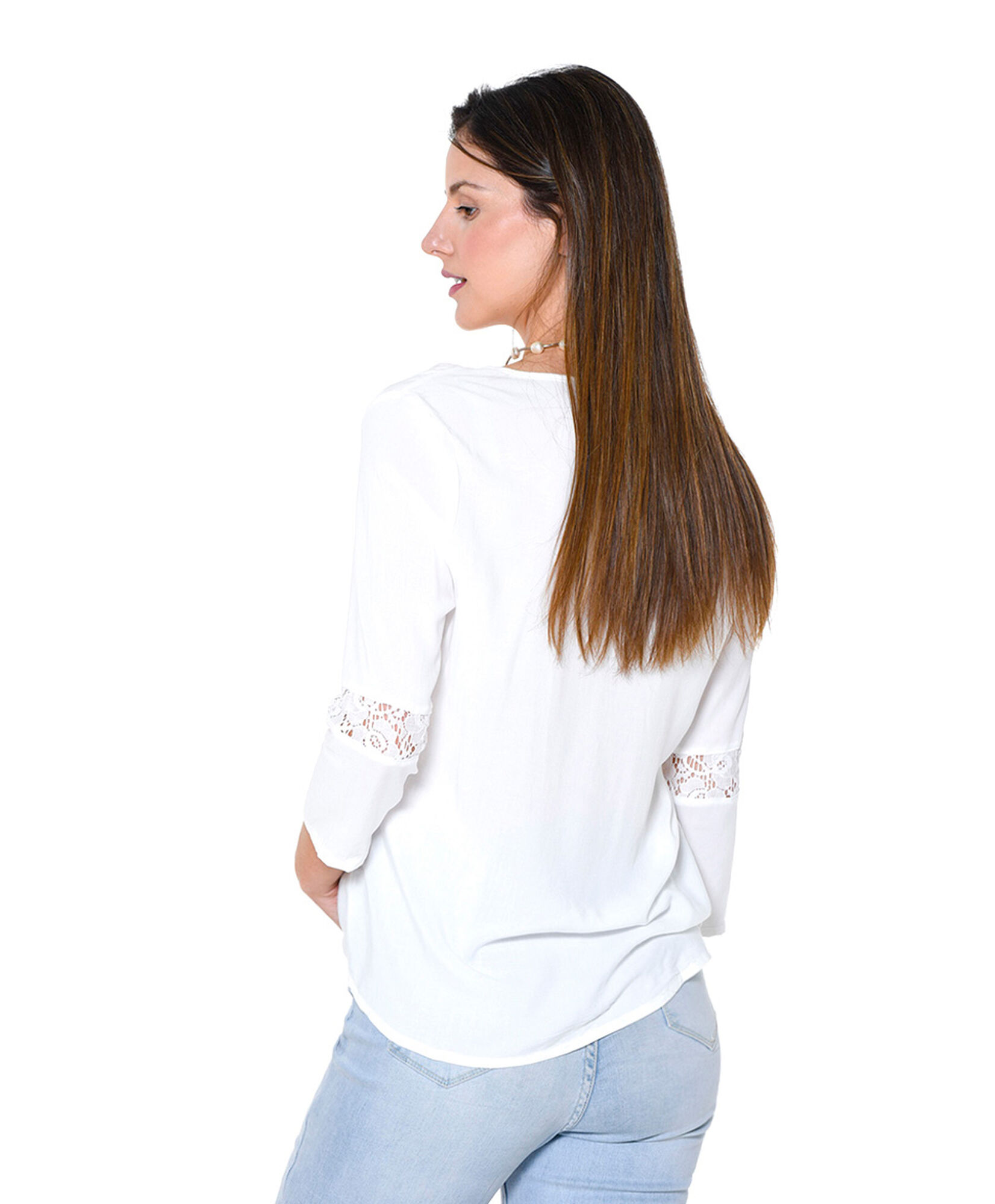 Blusa romantica encaje Blusa romantica encaje
