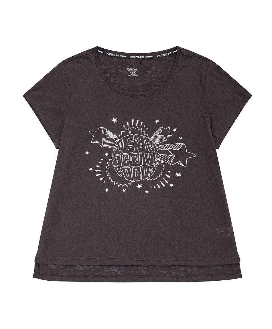 Polera deportiva mujer team active