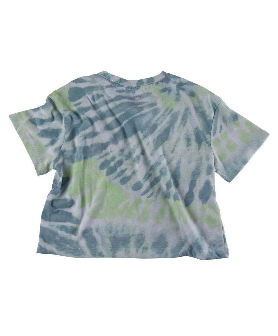 Polera ni&ntilde;a tie dye manga corta