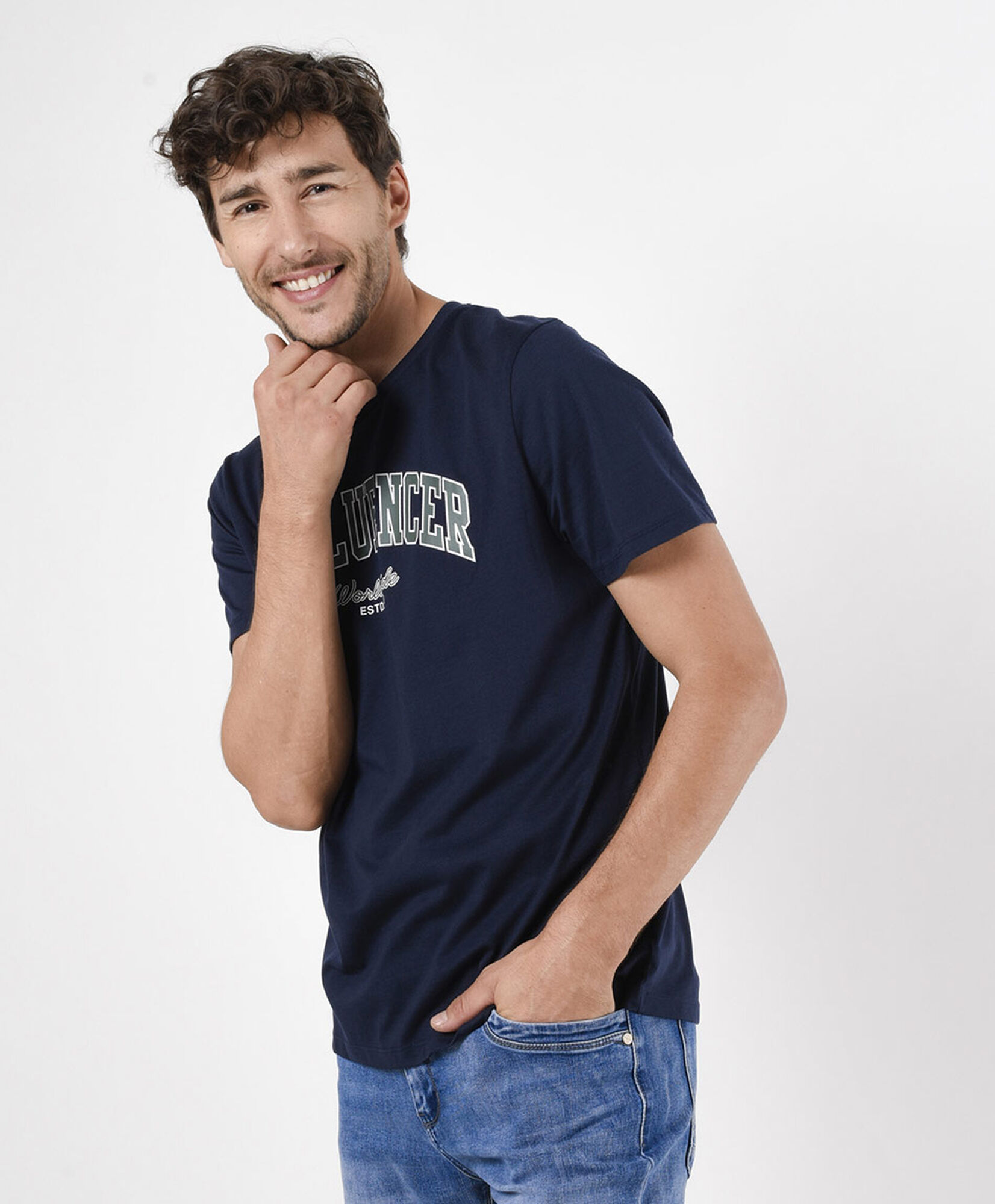 Polera hombre texto Polera hombre texto