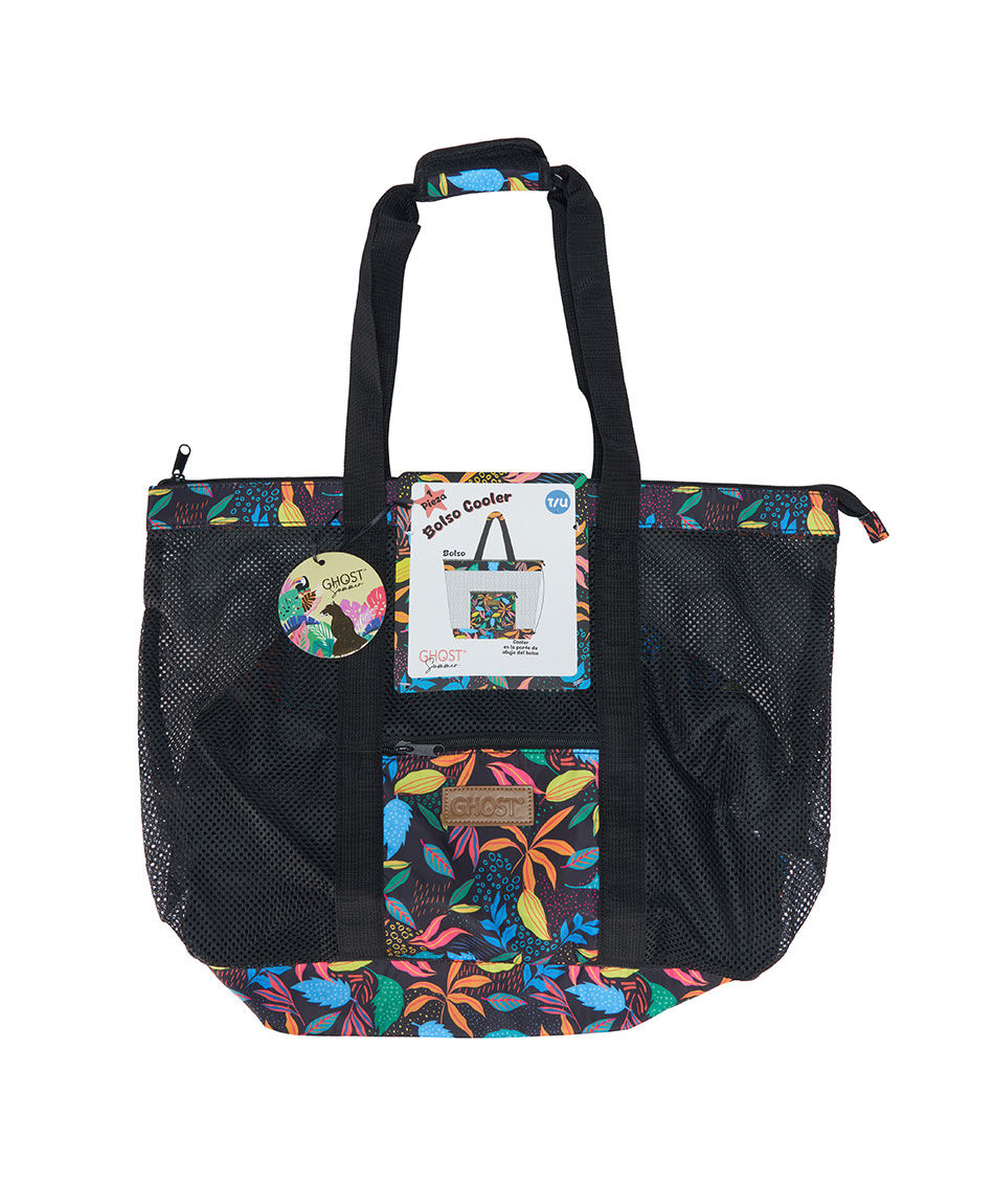 Bolso cooler hojas