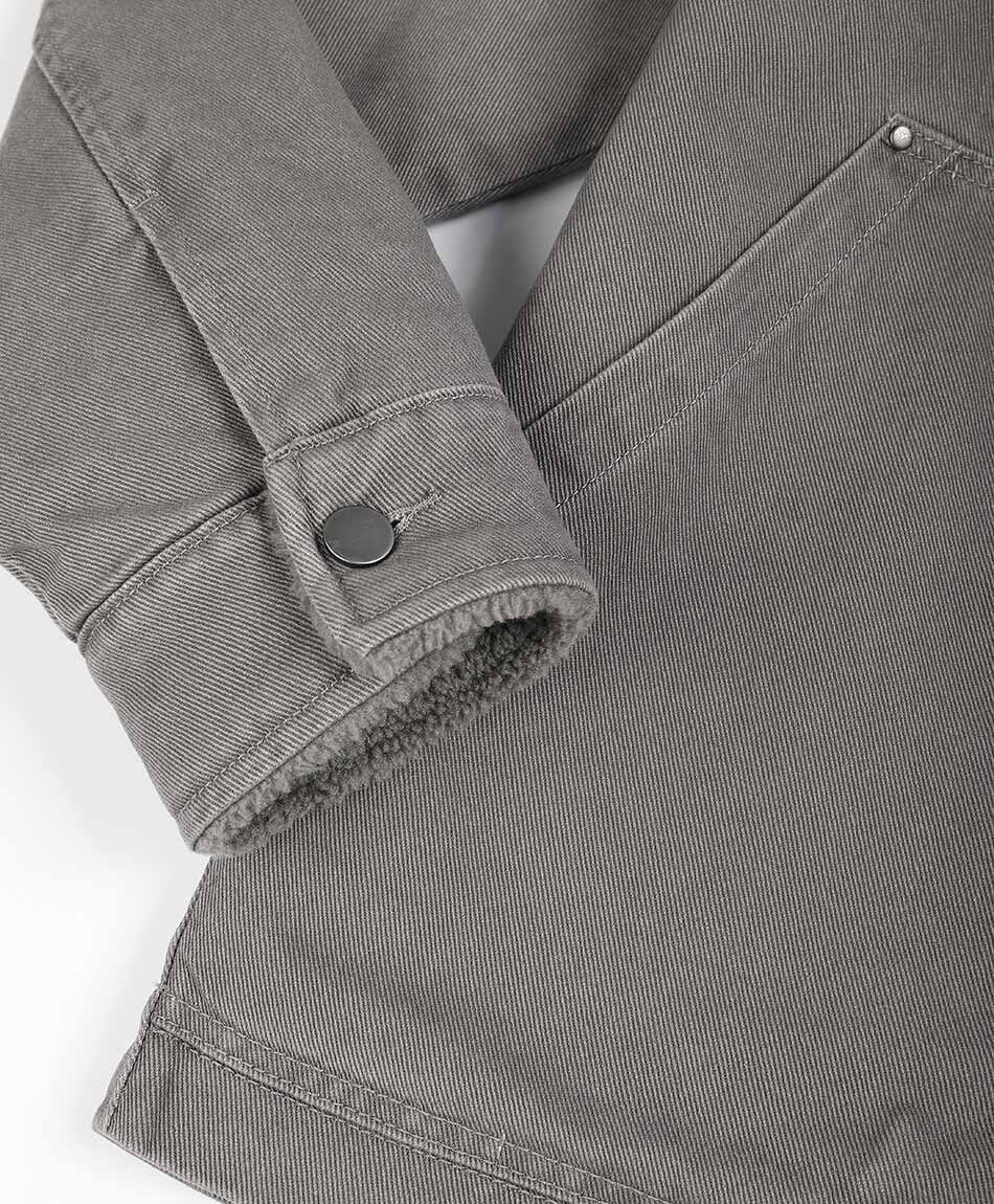 Chaqueta hombre canvas forrada