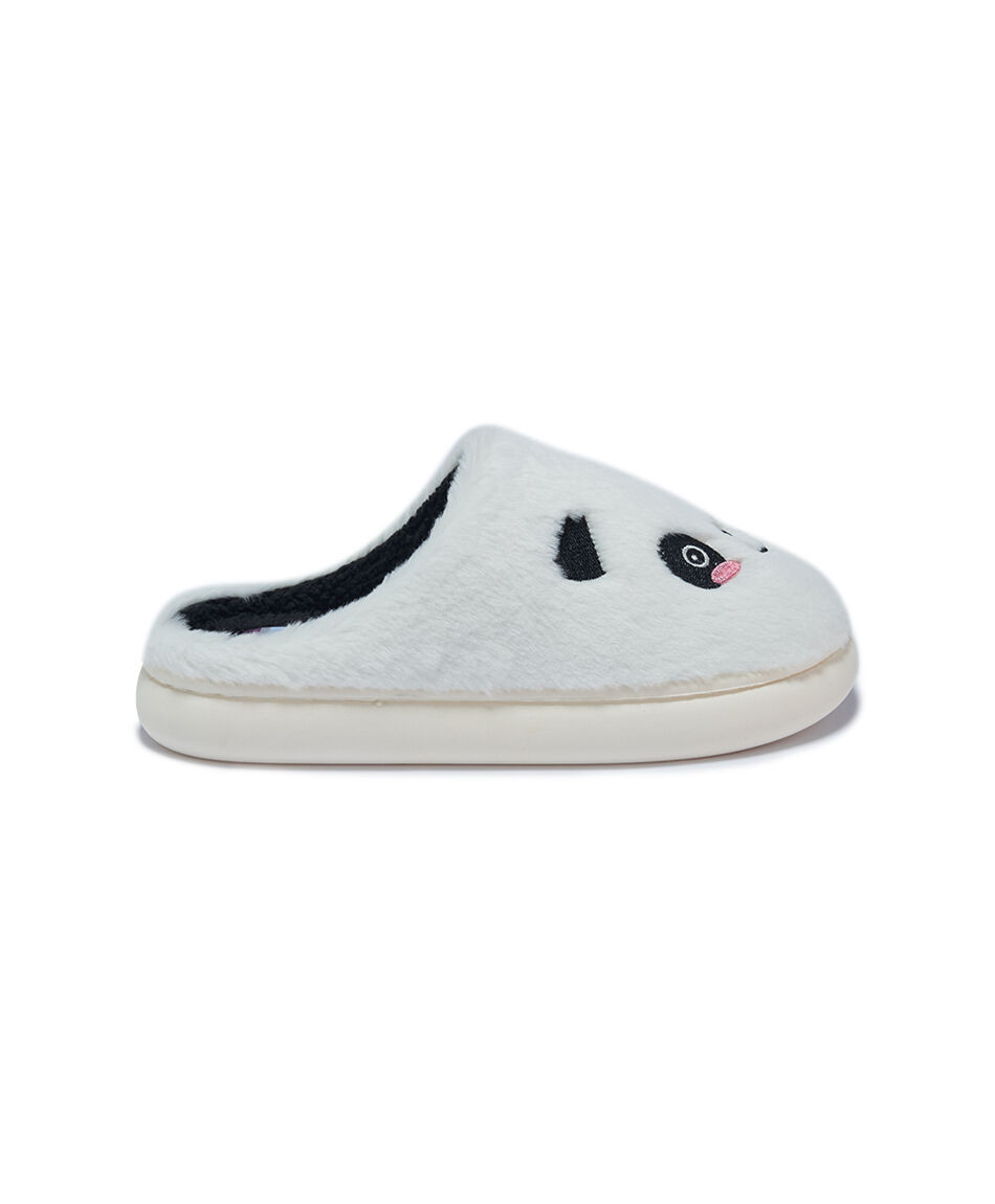 Pantuflas mujer dise&ntilde;o panda