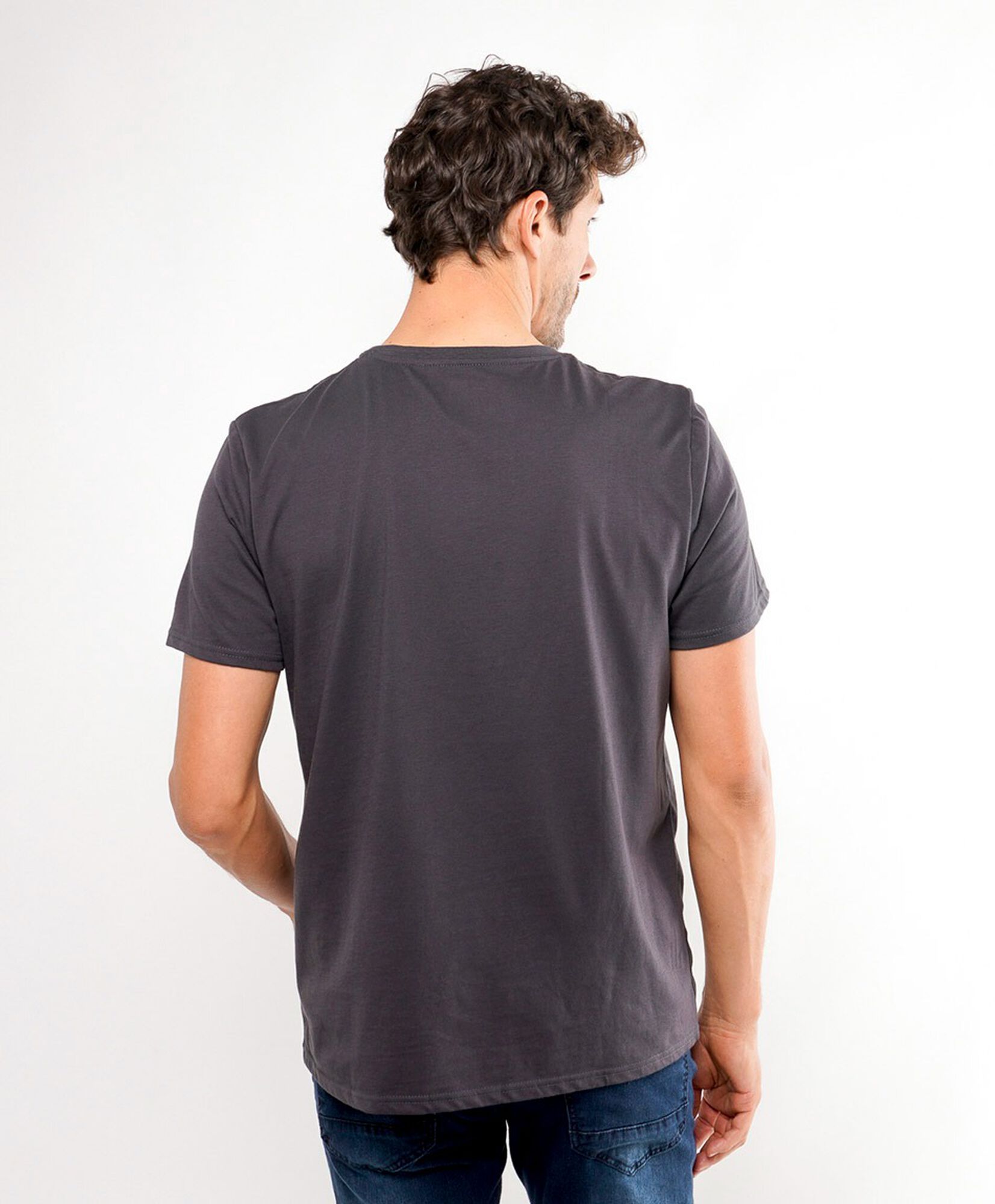 Polera hombre básica colores Polera hombre básica colores