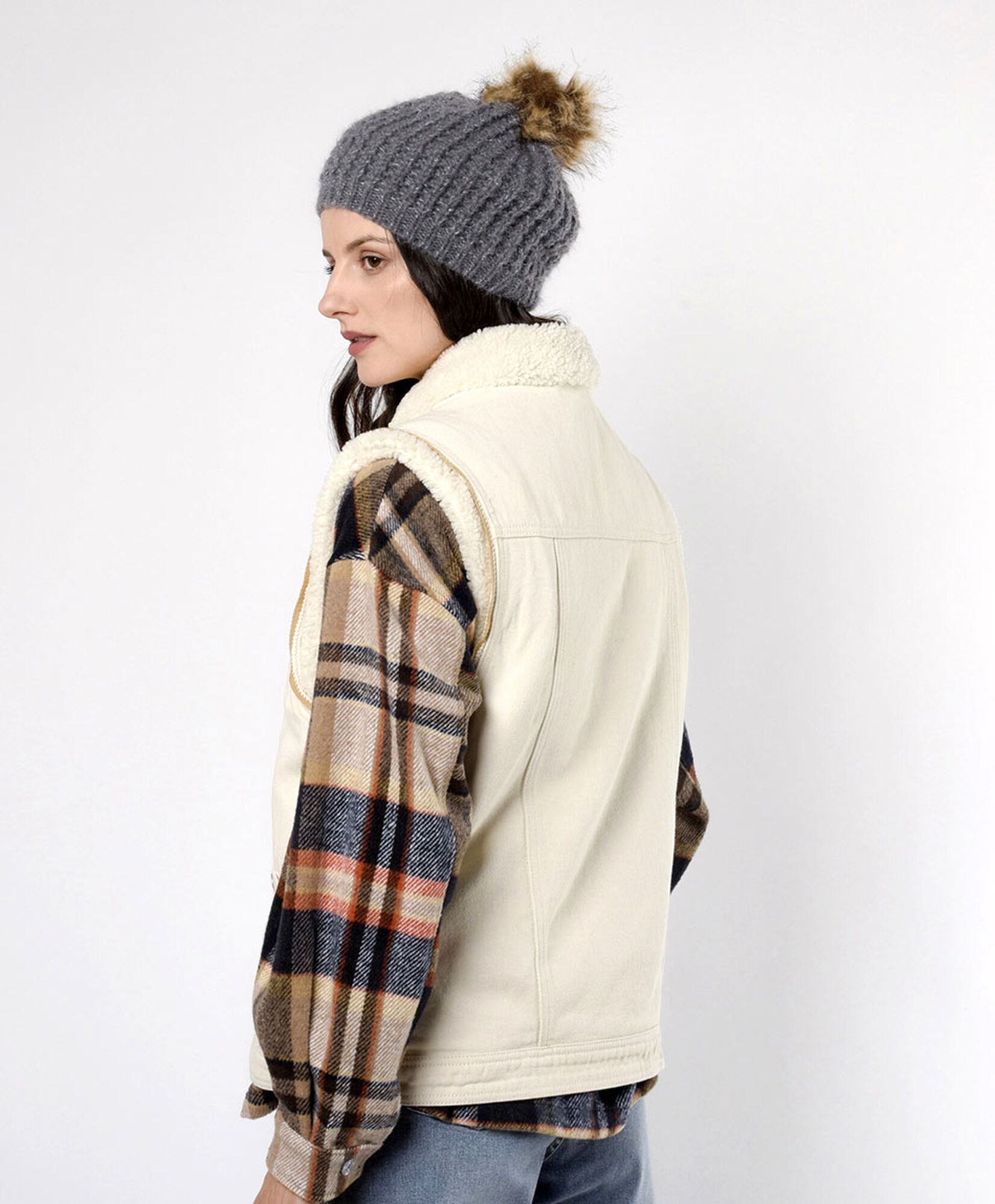 Chaqueta mujer chiporro sin mangas Chaqueta mujer chiporro sin mangas