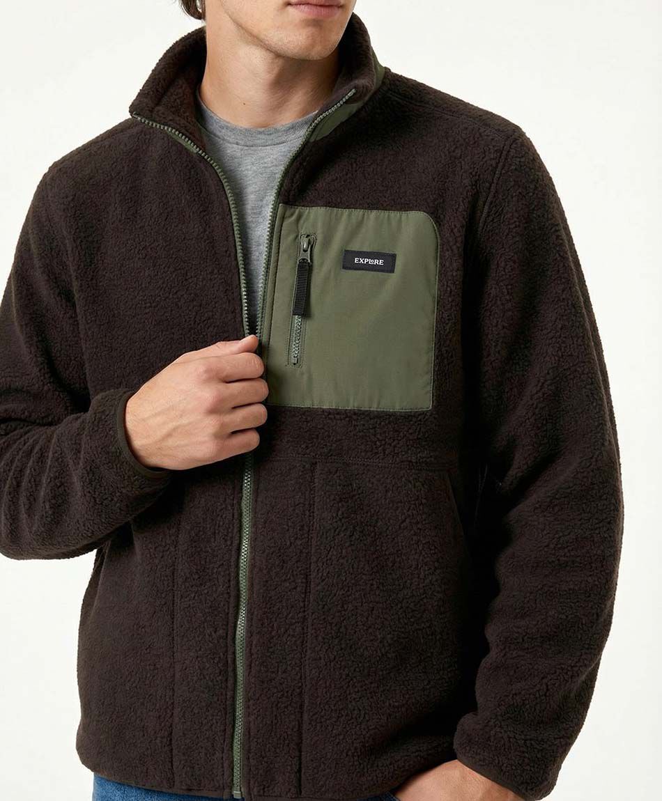 Chaqueta hombre heave fleece