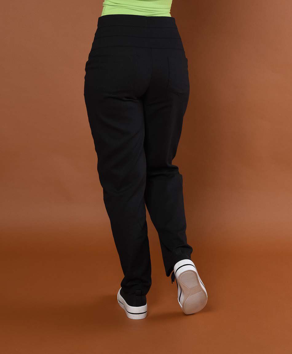 Pantal&oacute;n tiro alto botones