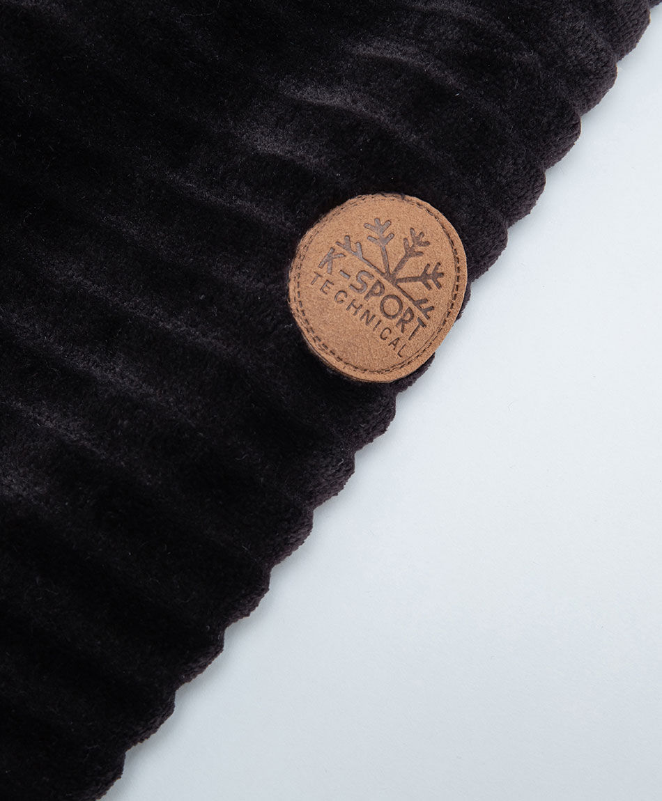 Polar deportivo mujer textura negro