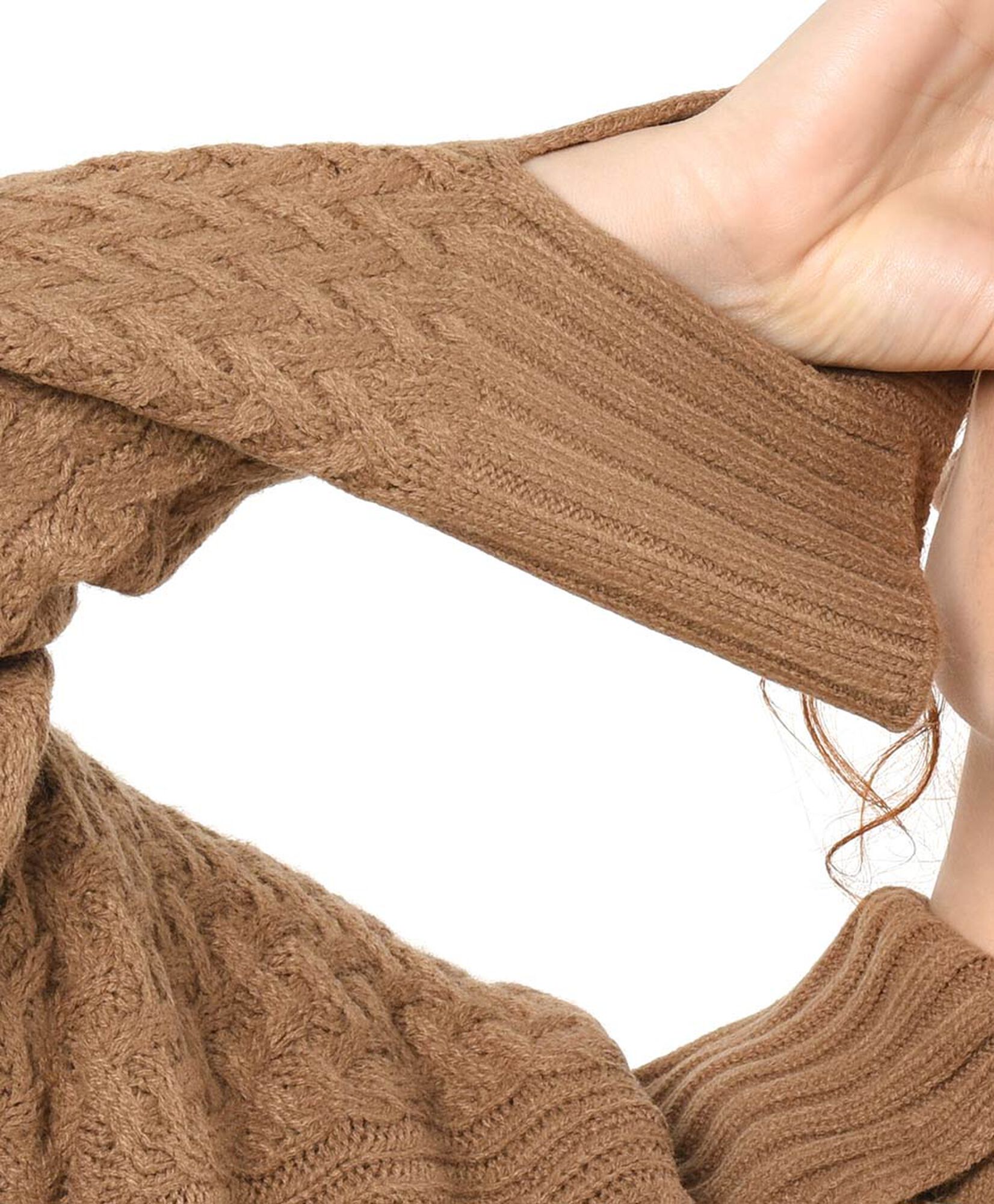 Sweater mujer trenzado cuello Sweater mujer trenzado cuello