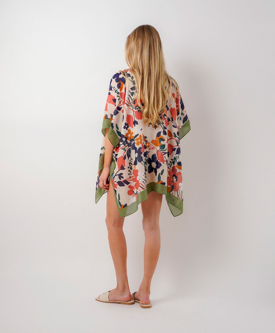 Pareo mujer flores