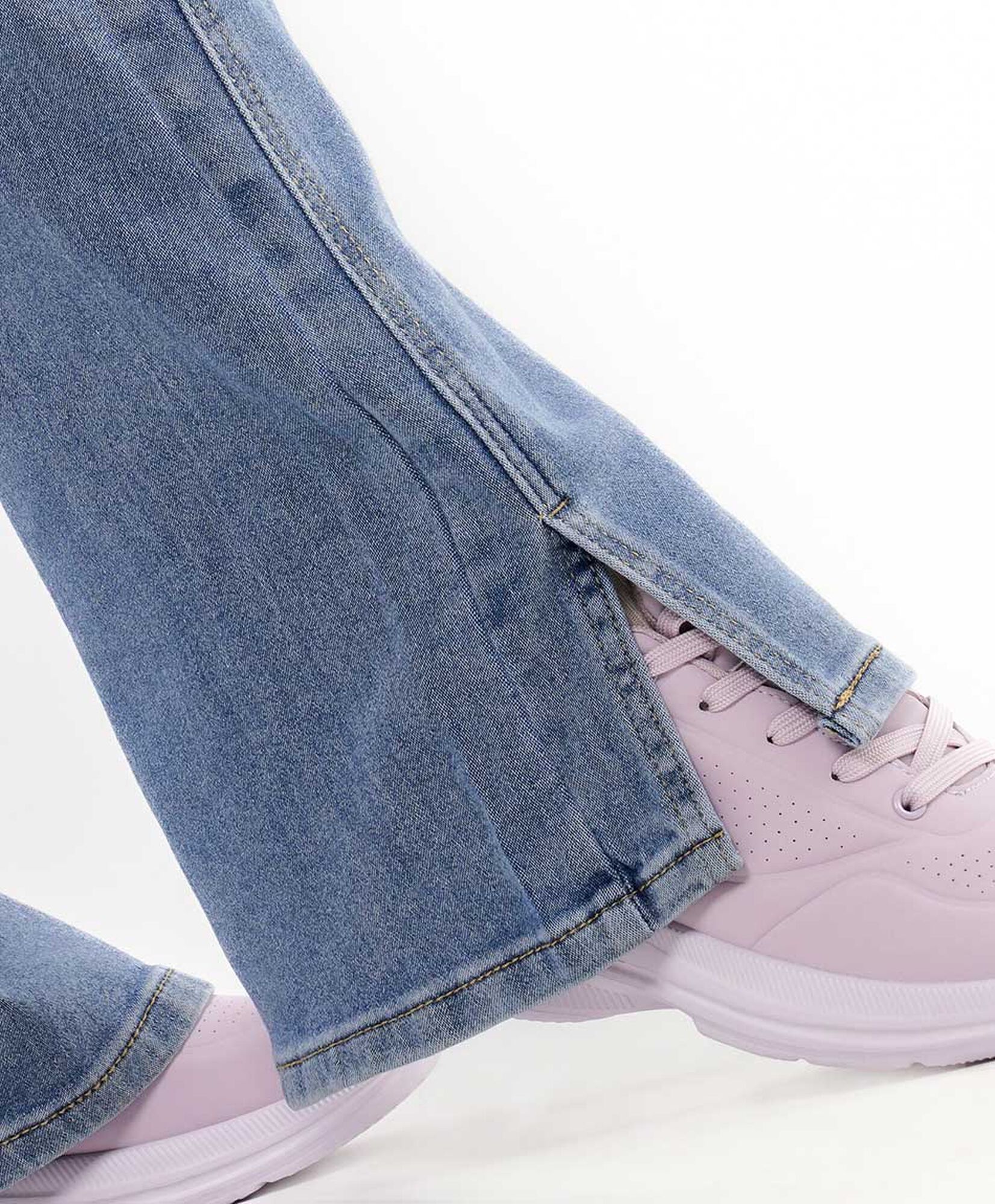 Jeans mujer corte basta wide Jeans mujer corte basta wide