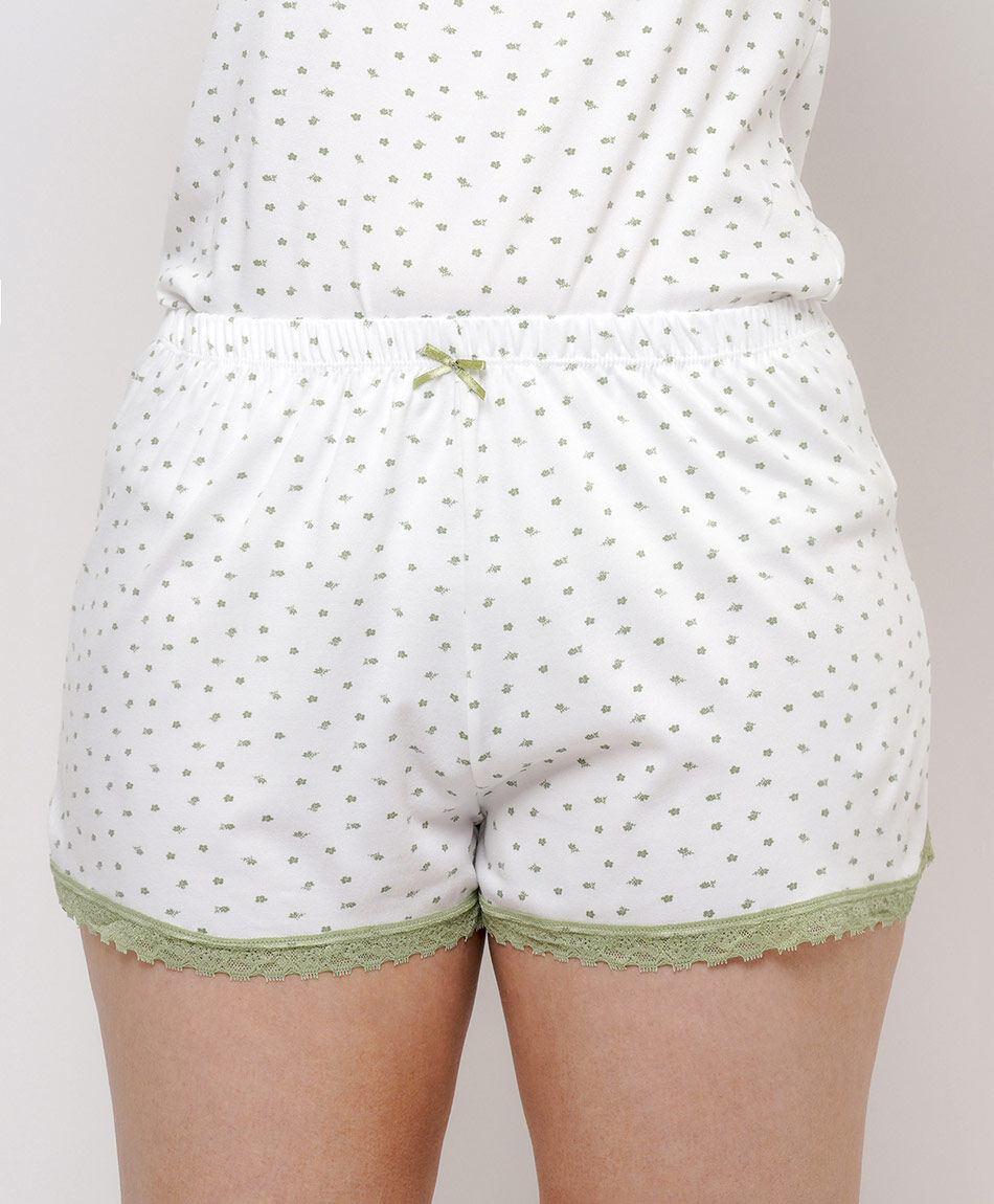 Baby doll mujer cuello abotonado