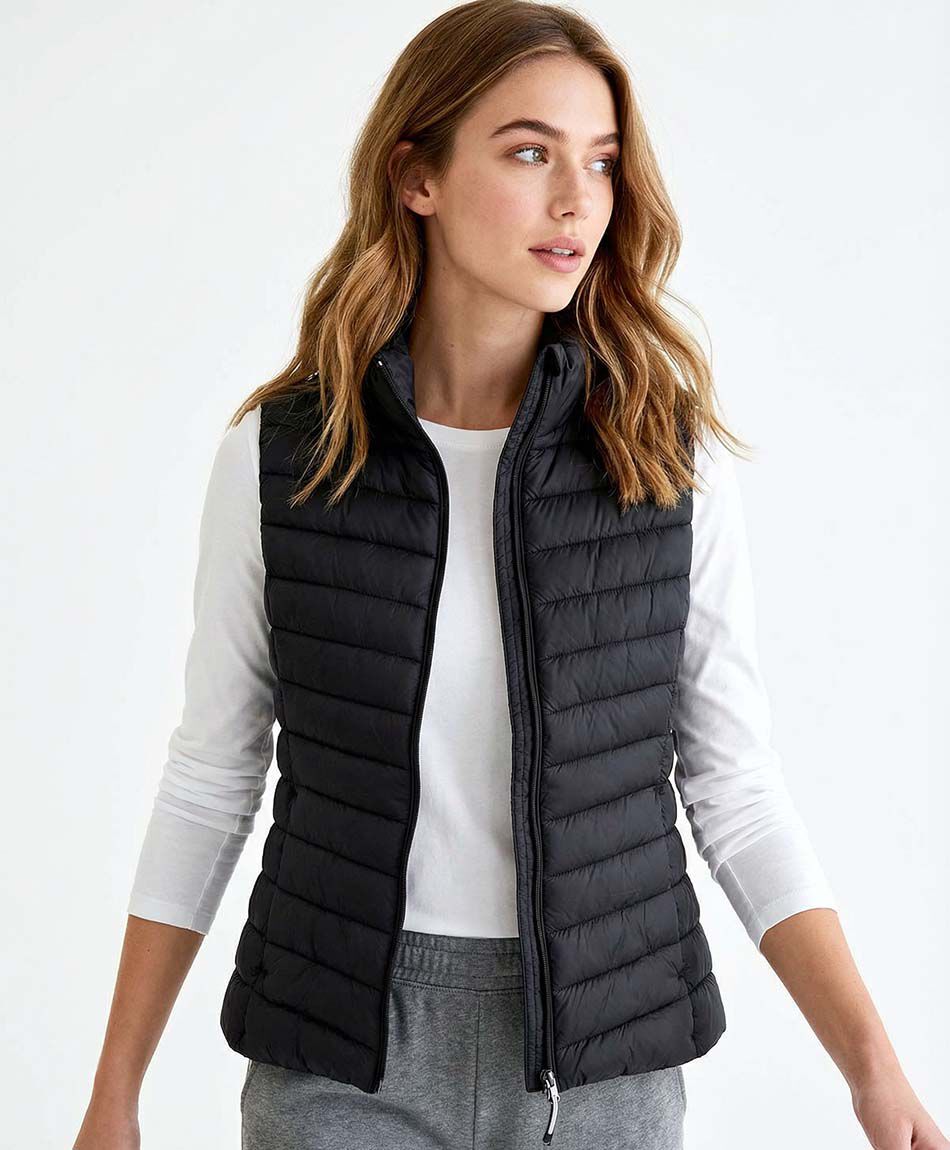 Parka deportiva mujer sin mangas