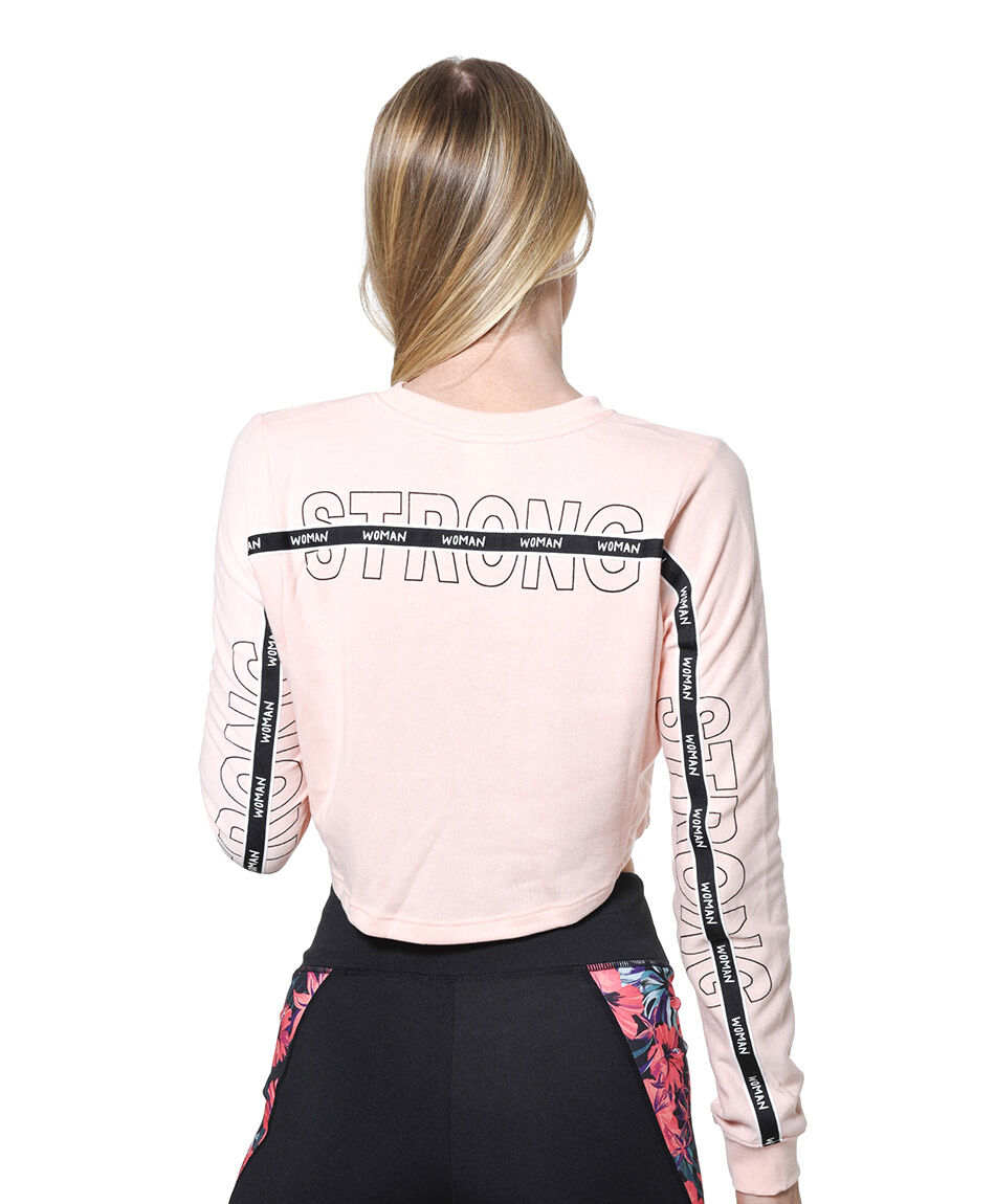 Poleron deportivo corto