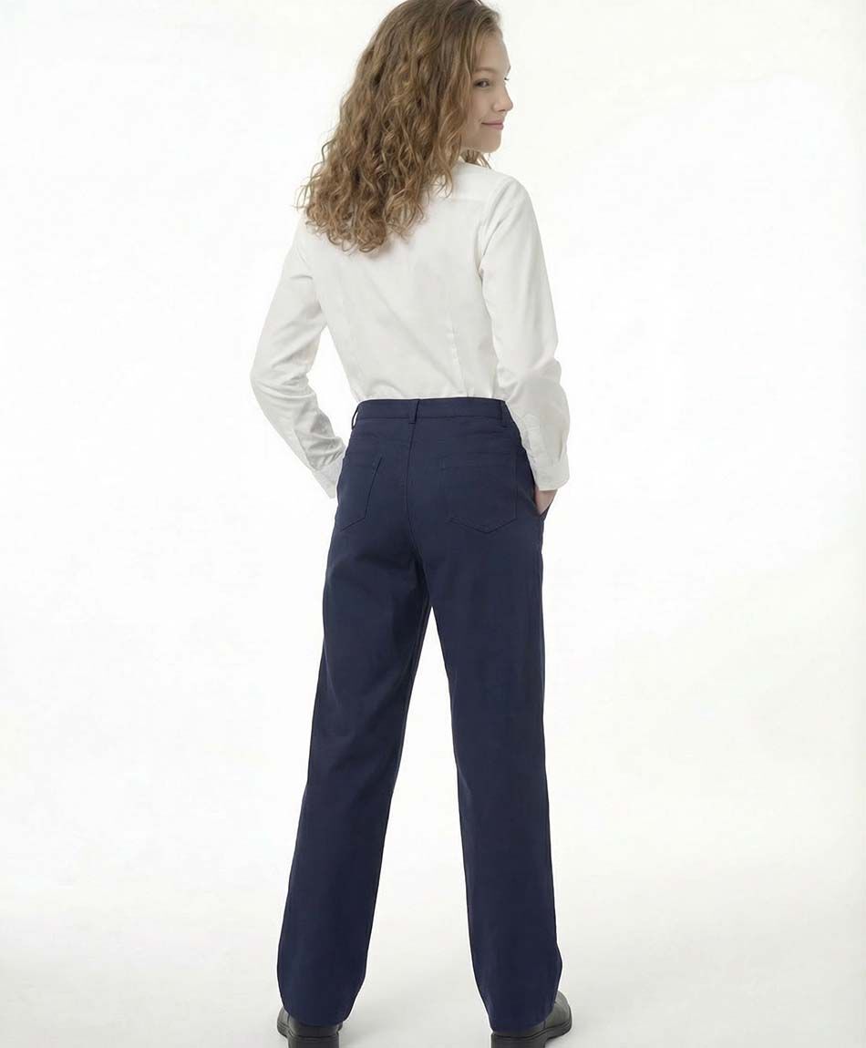 Pantal&oacute;n escolar navy mujer