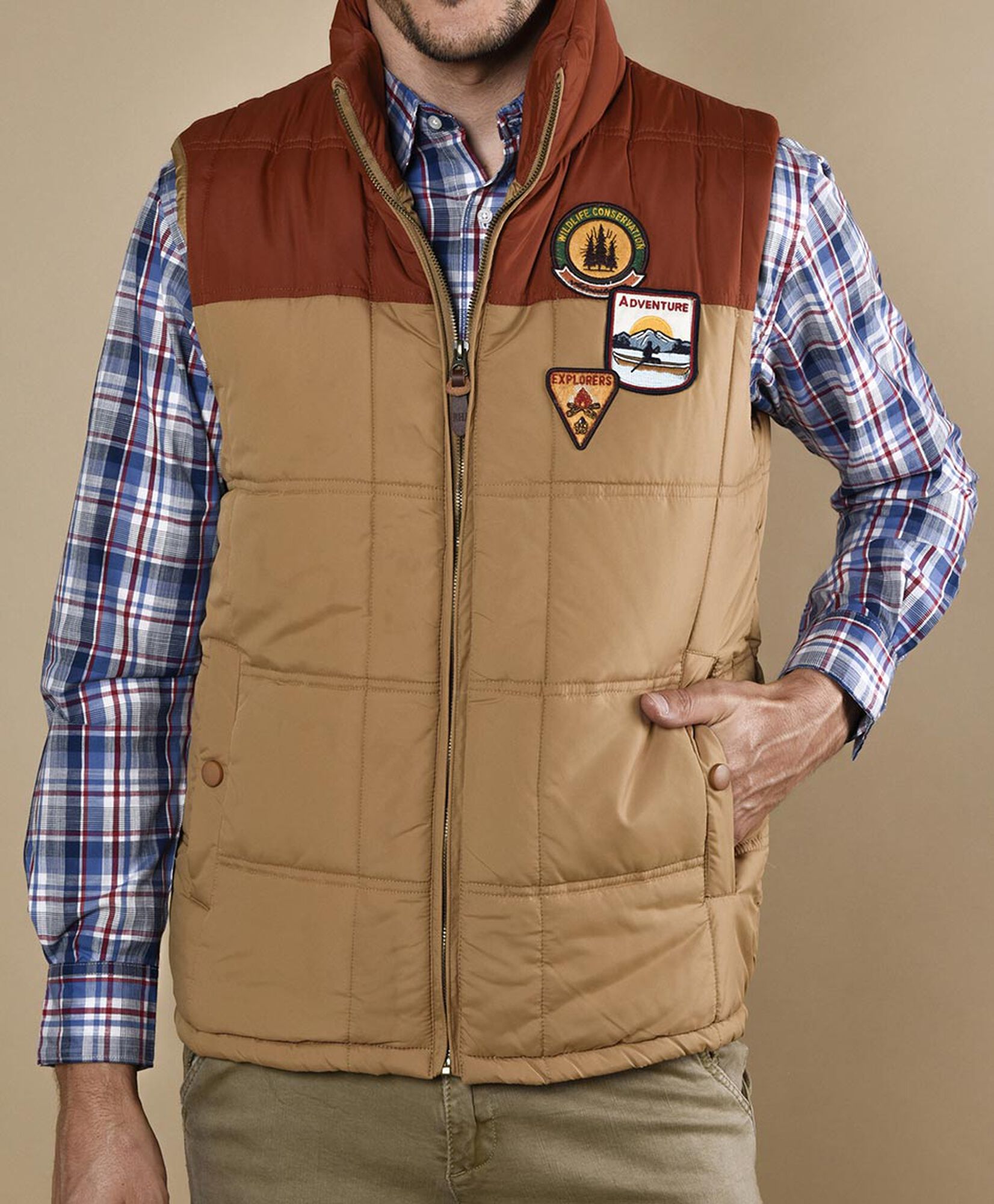 Parka sin mangas Parka sin mangas