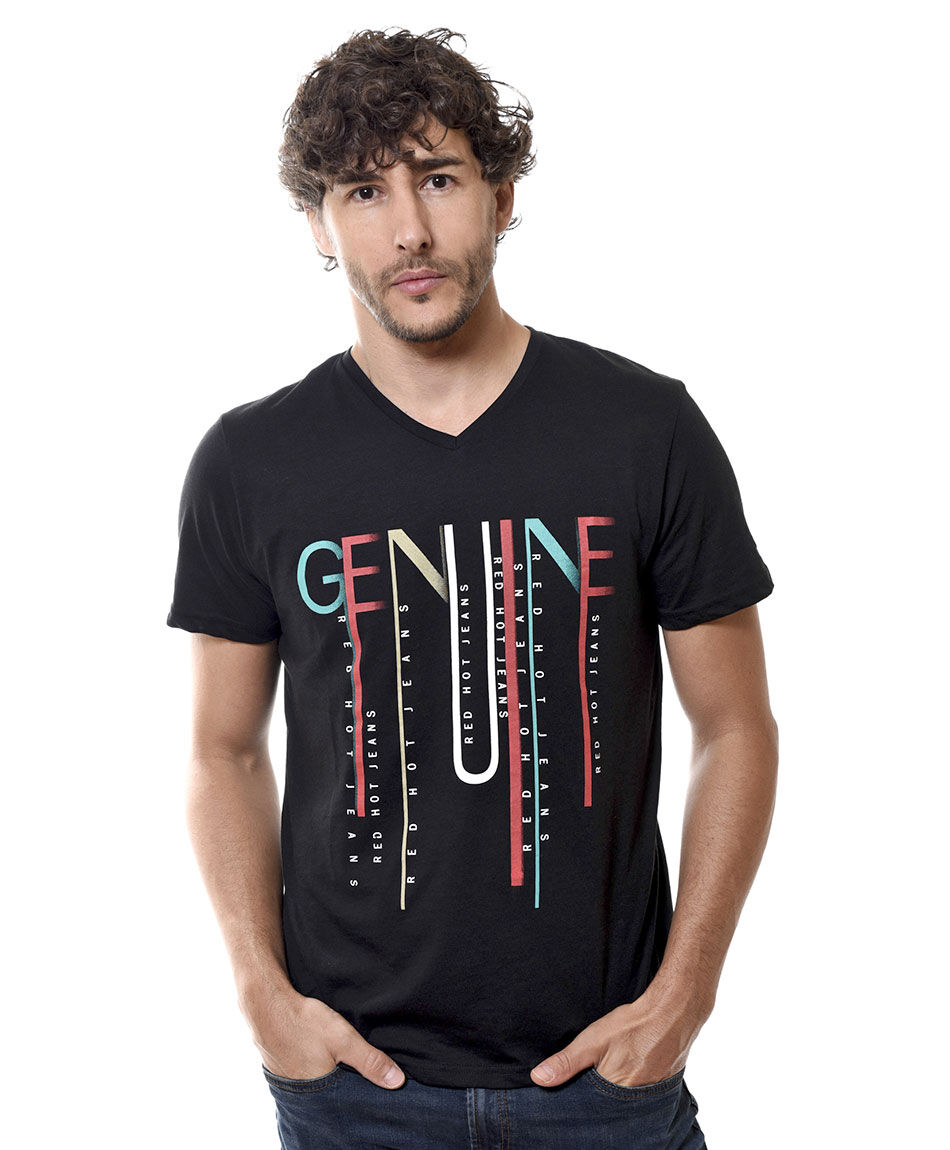 Polera estampada