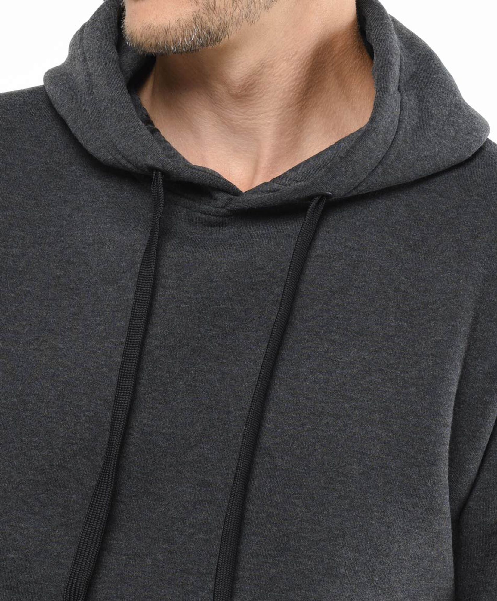 Polerón hombre liso capucha Polerón hombre liso capucha