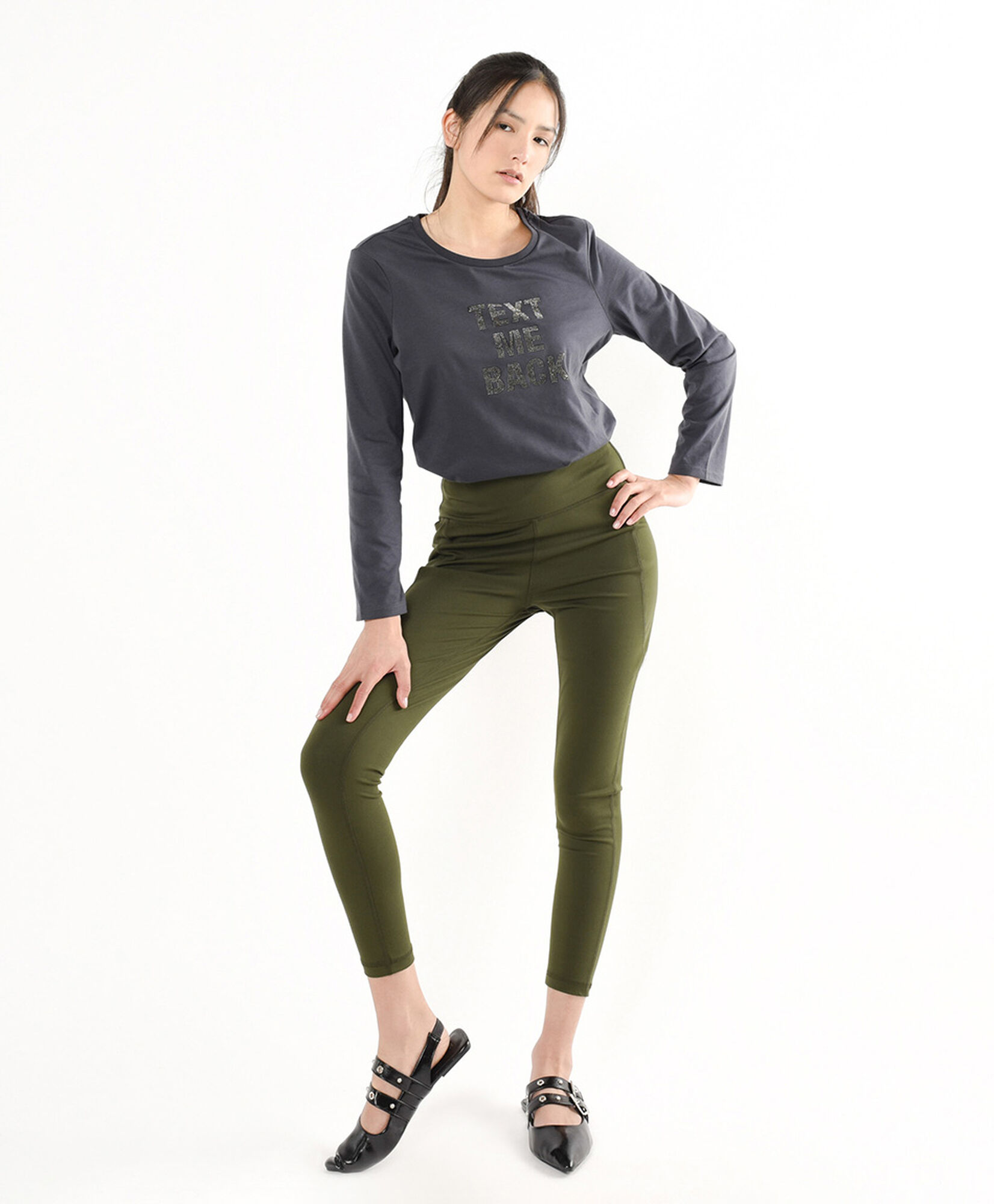 Leggins mujer bolsillo verde Leggins mujer bolsillo verde
