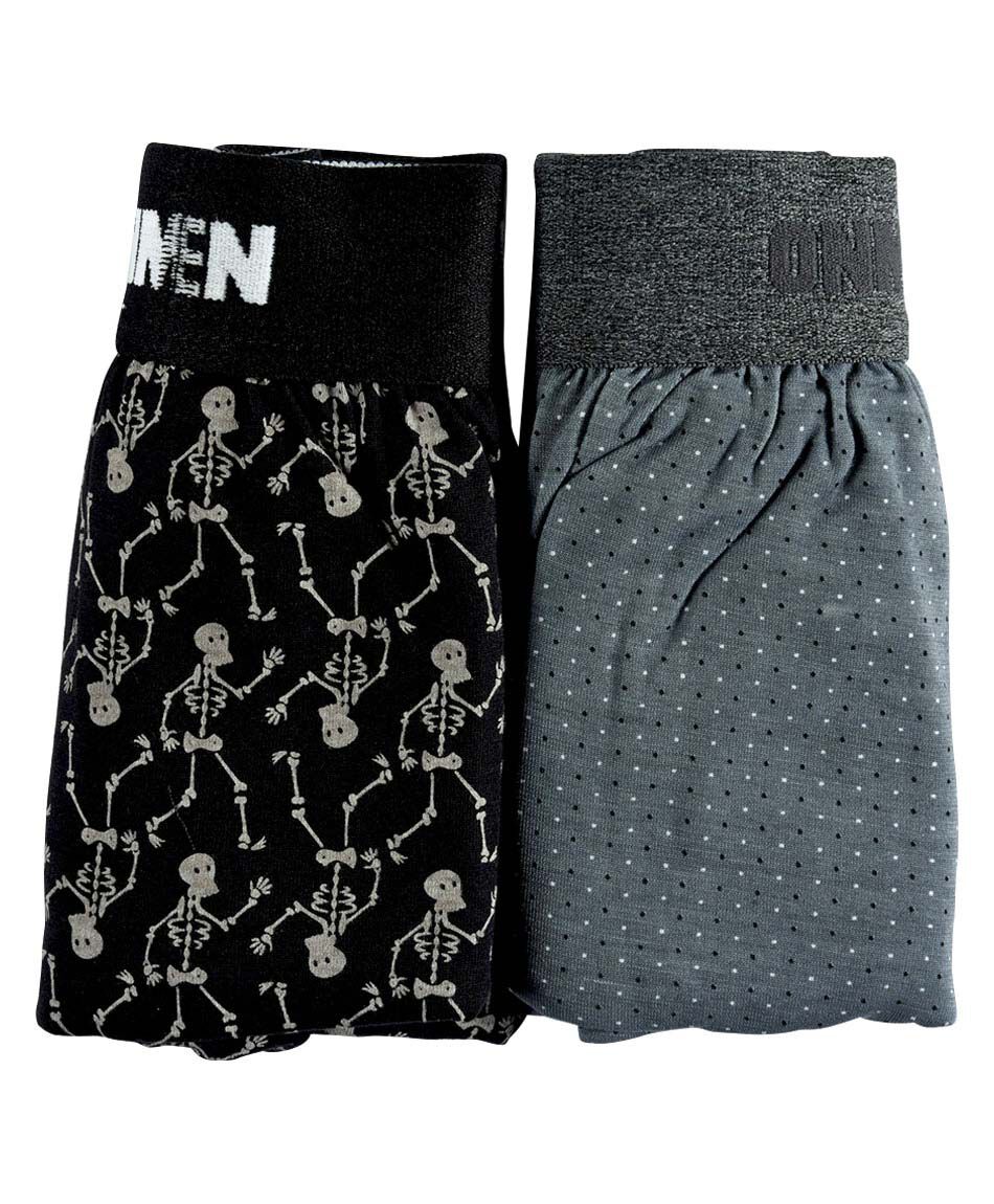 Pack 2 boxer estampado