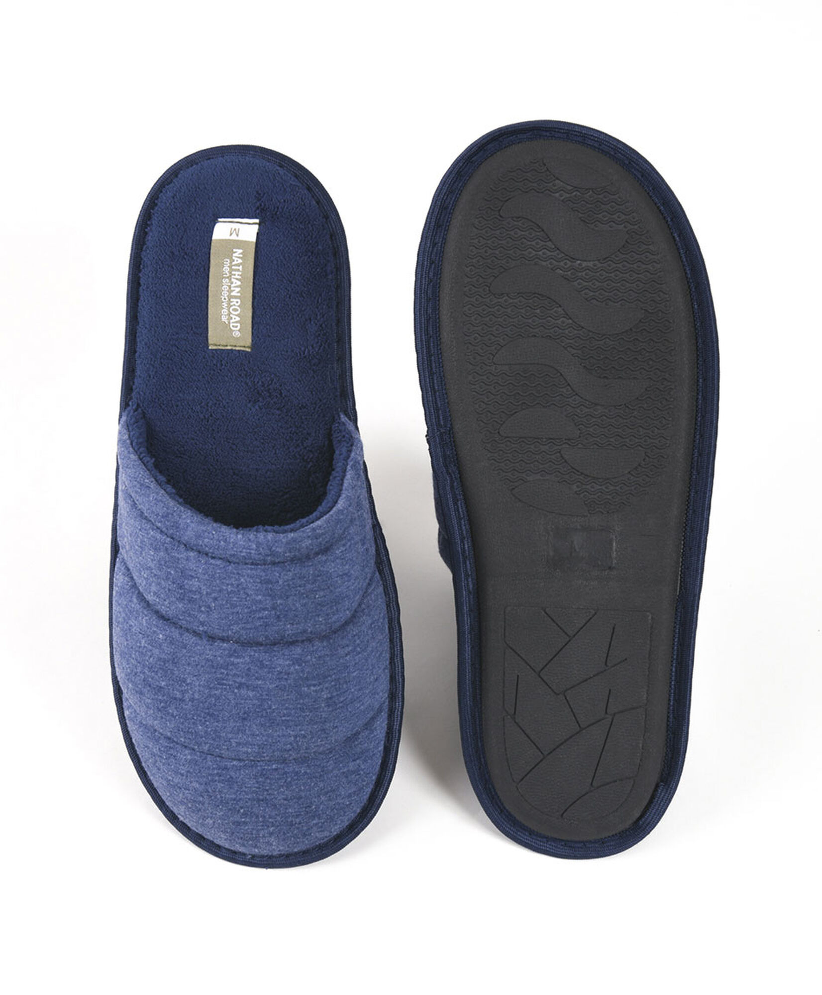 Pantufla hombre azul Pantufla hombre azul