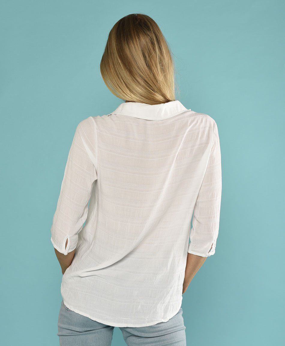 Blusa jacquard