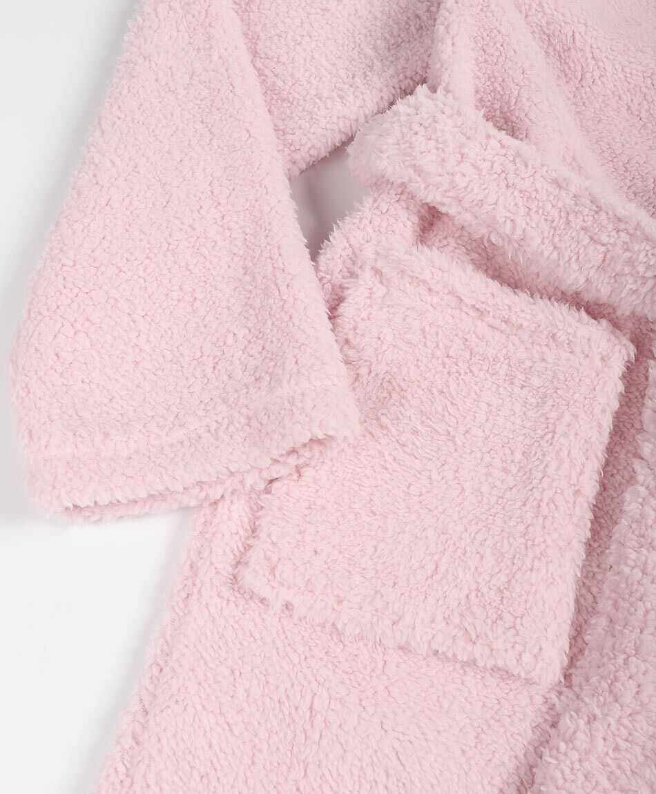 Bata mujer gato rosado